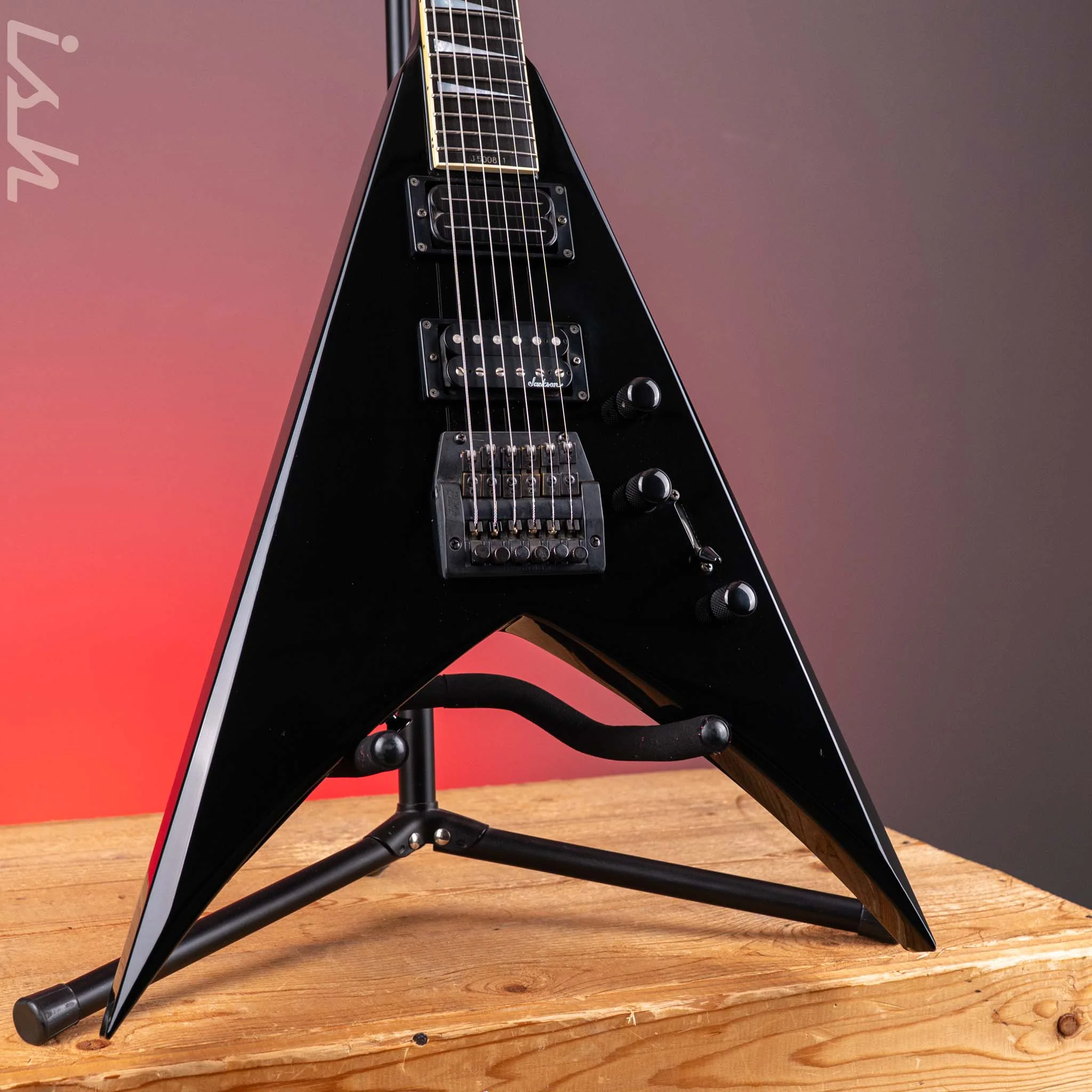 1995 Jackson Dave Mustaine King V Pro Black