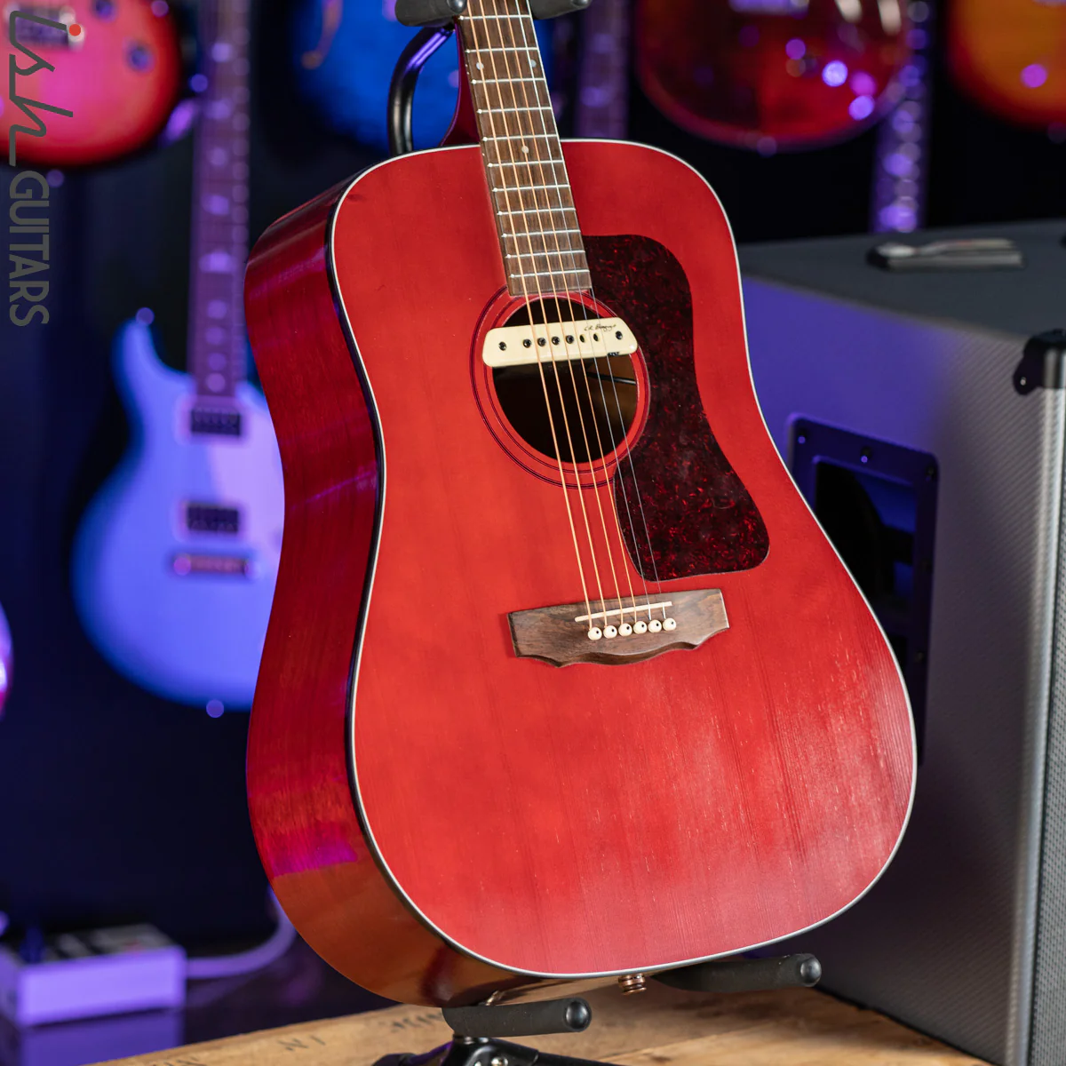 1995 USA Guild HR Wine Red RARE - Image 5