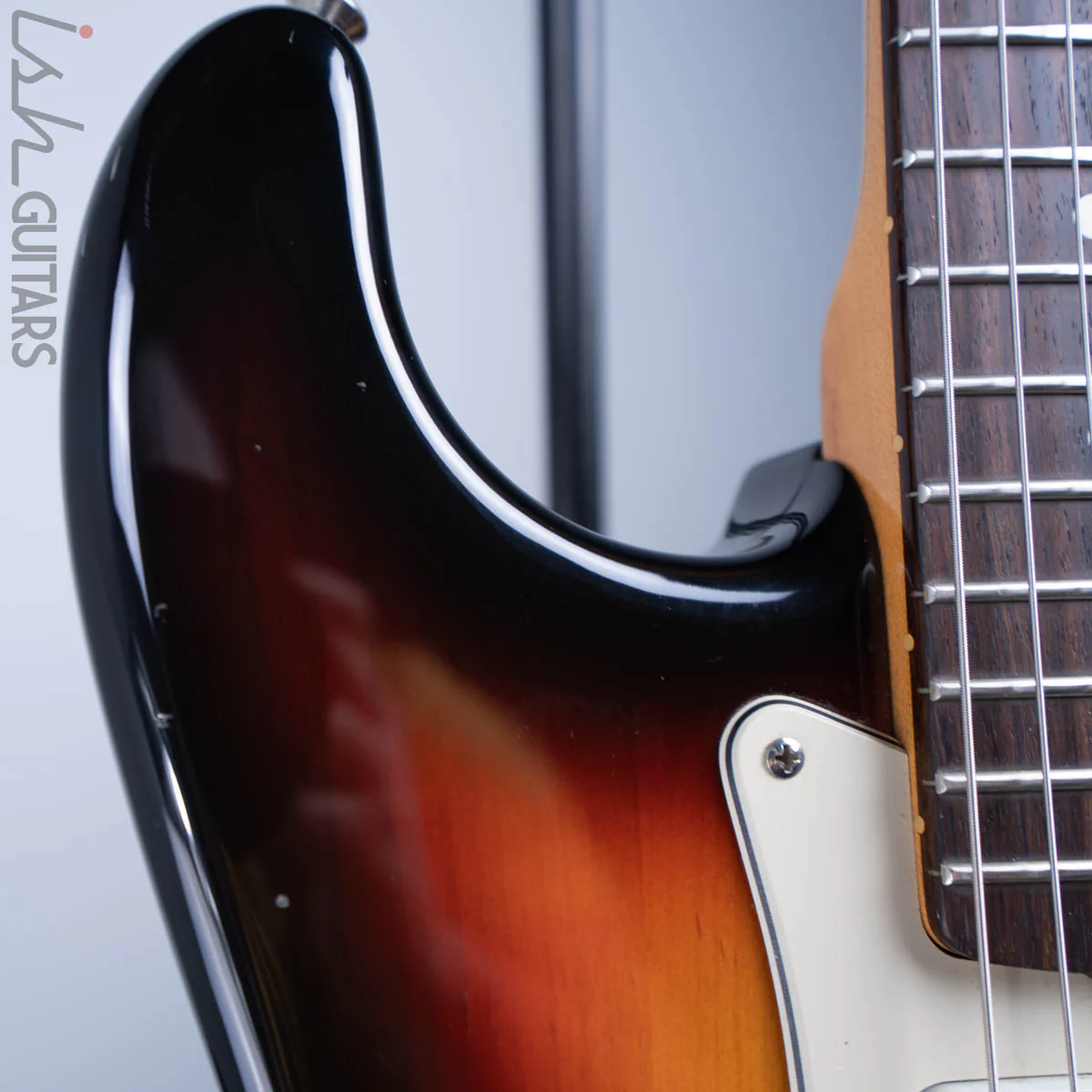 1996 Fender Robert Cray Signature Stratocaster Three Tone Sunburst - Image 16