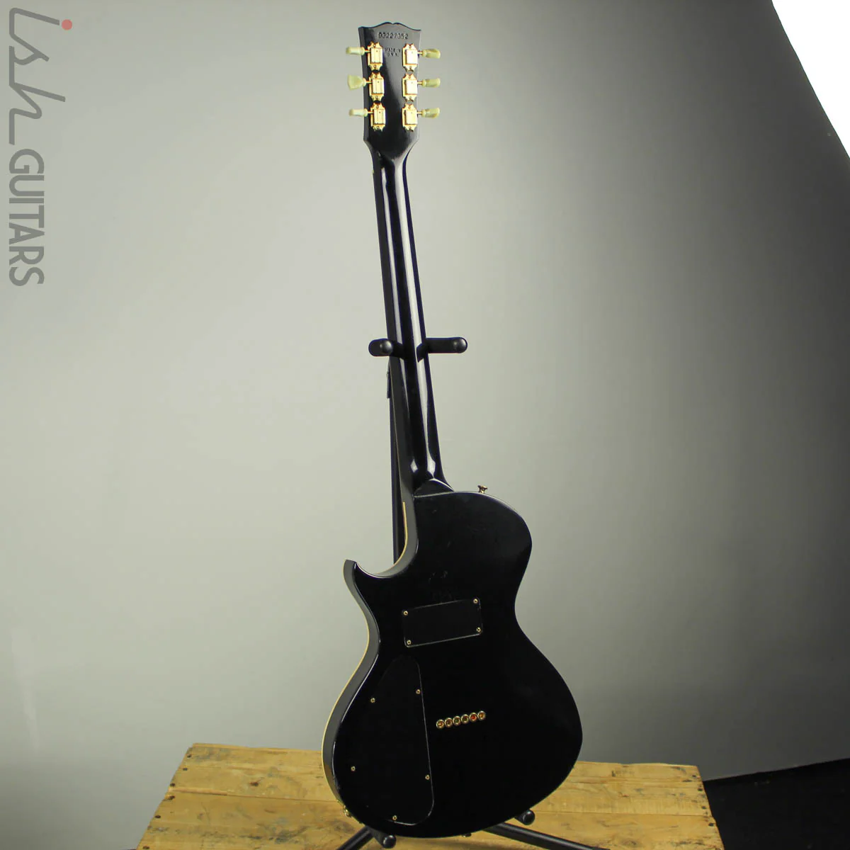 1997 Gibson BluesHawk Semihollow Black - Image 8