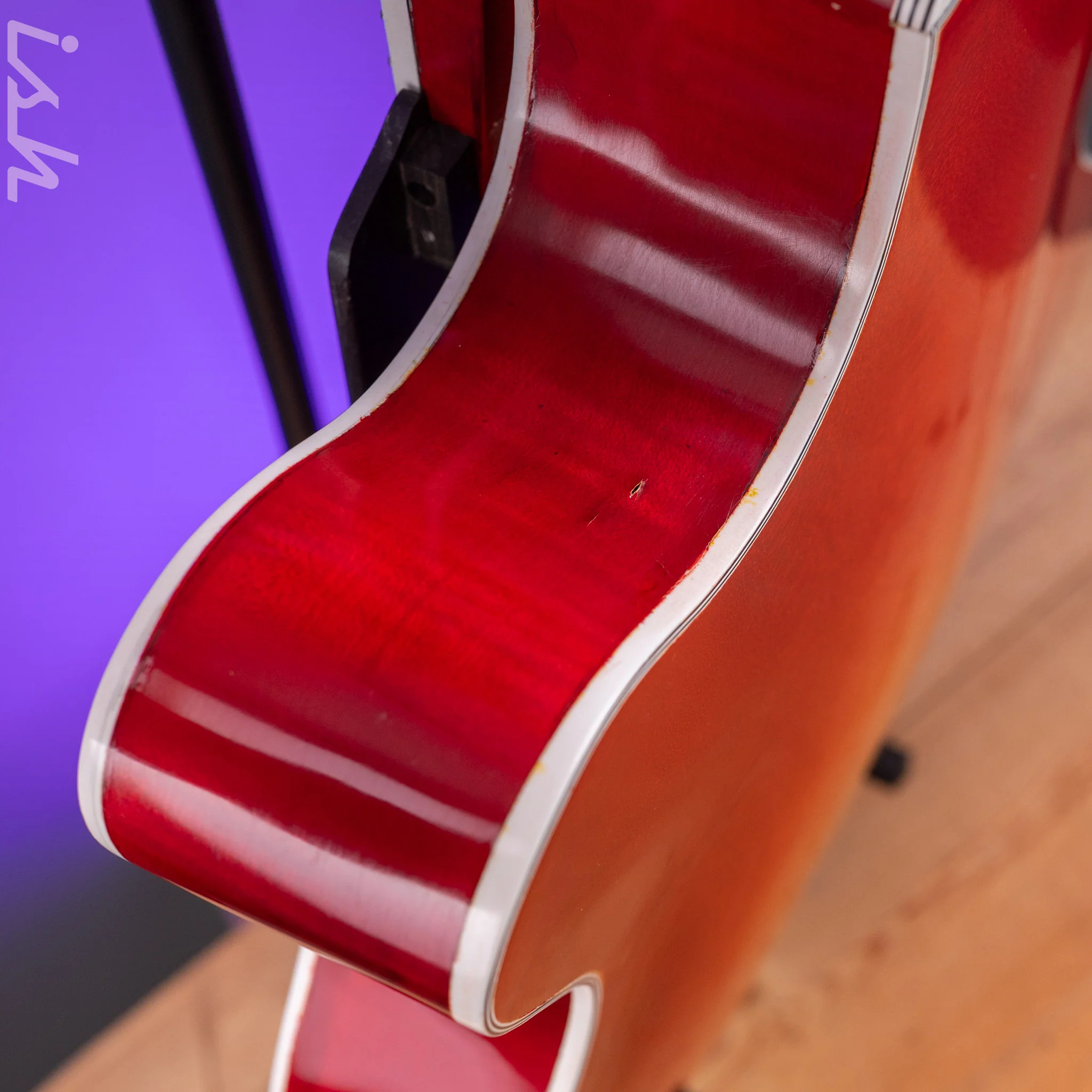 1997 Insalaco Archtop Cherry - Image 23
