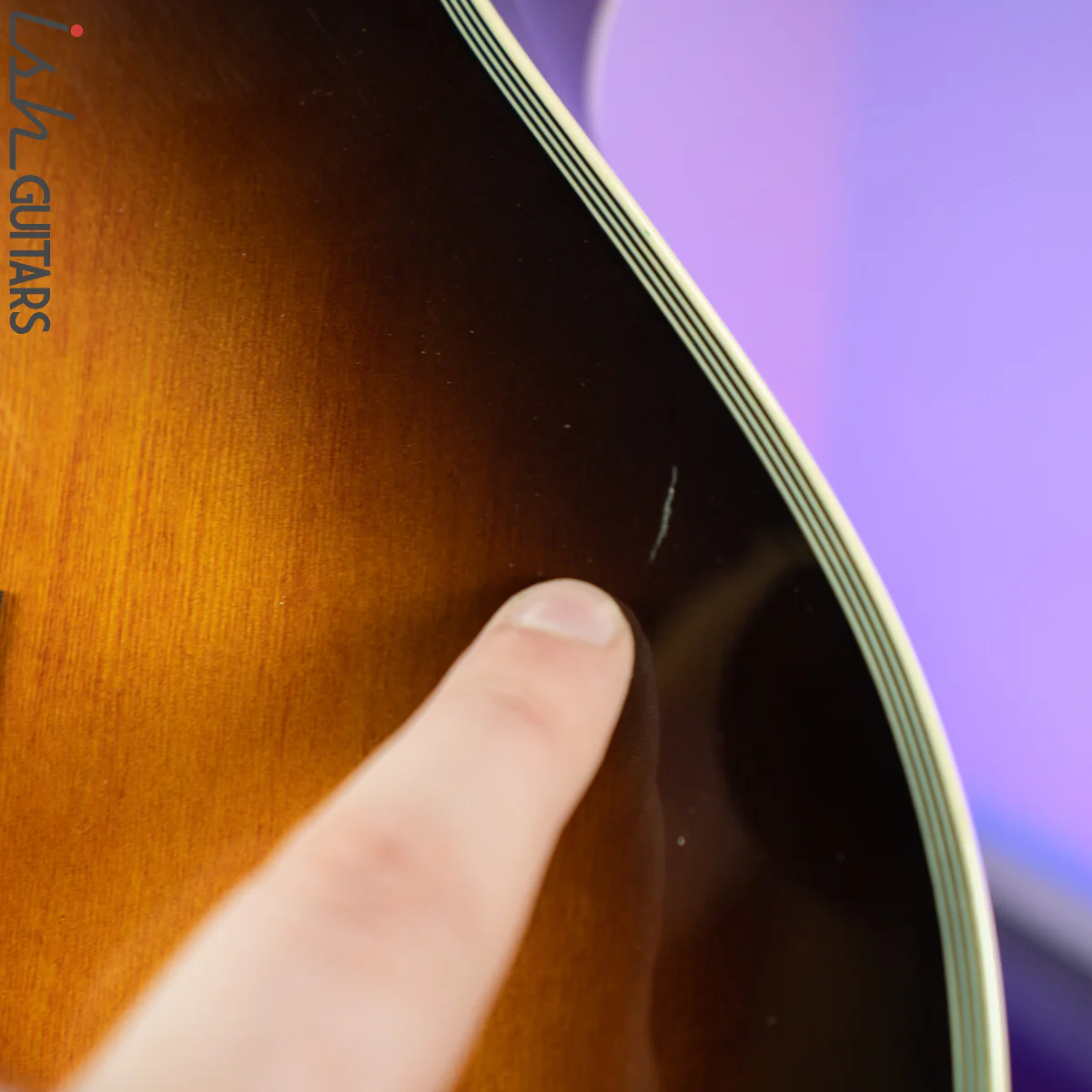 1998 Epiphone PR-5E Vintage Sunburst - Image 7