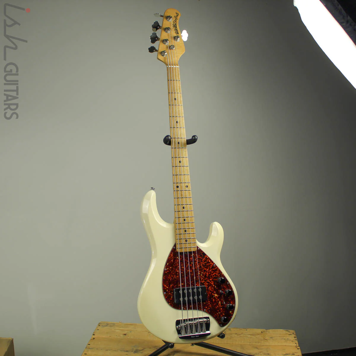 1998 Ernie Ball Music Man StingRay 5 Olympic White - Image 2