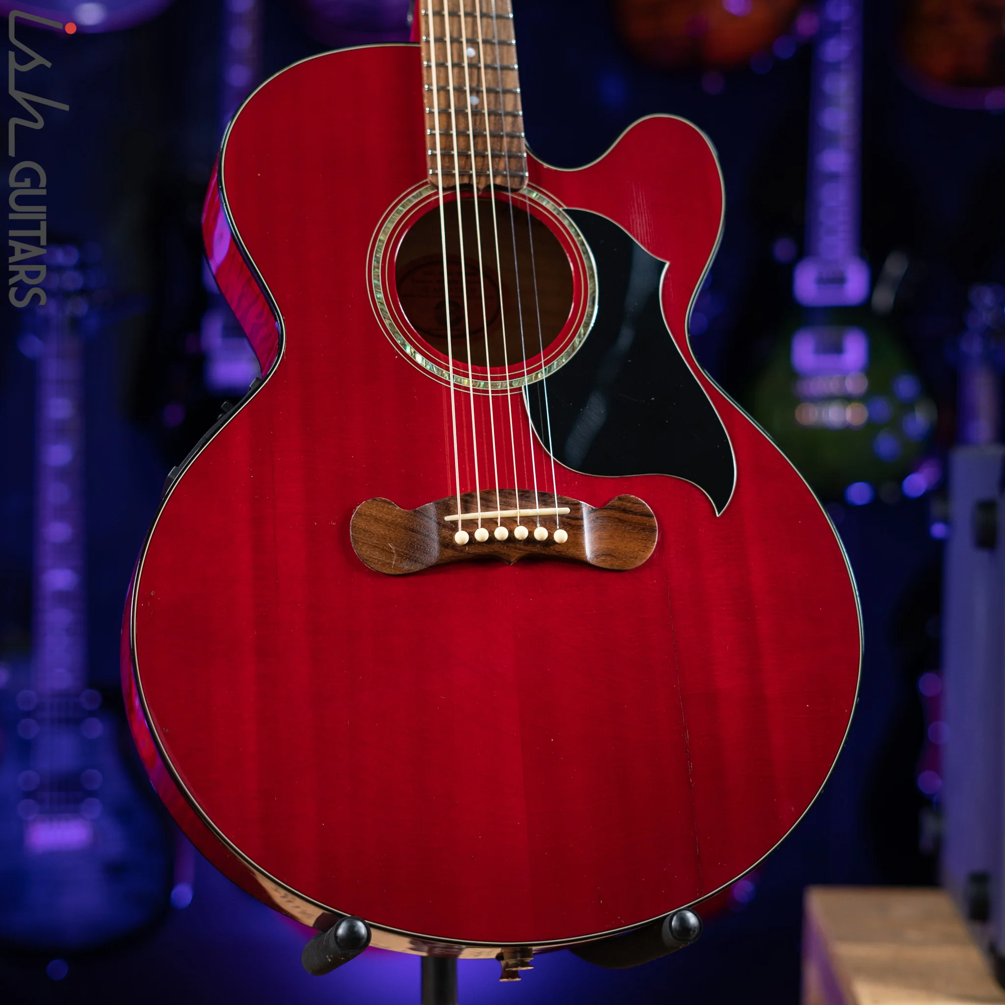 1998 Gibson EC-10 Acoustic-Electric Guitar Standard Cherry