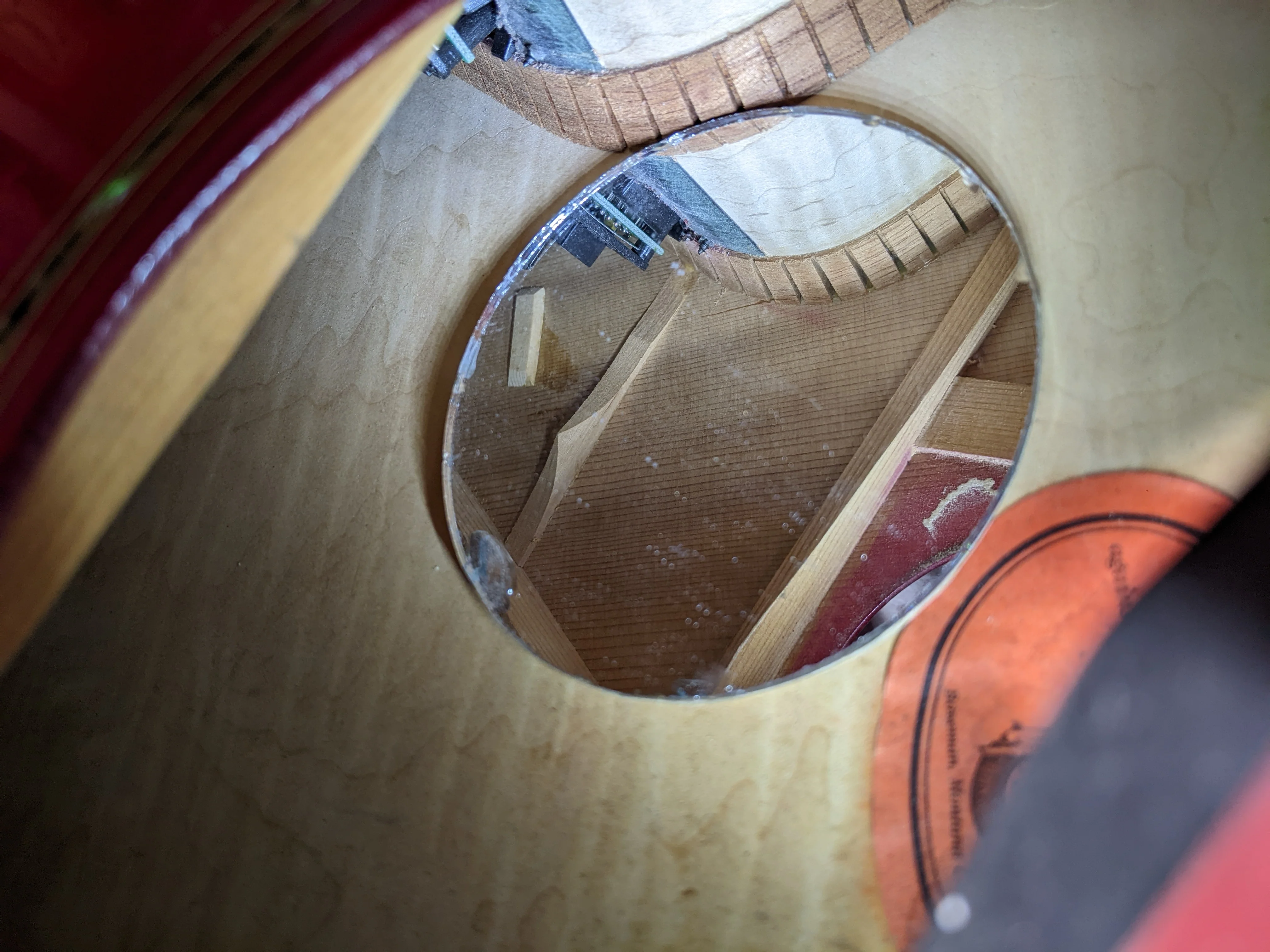 1998 Gibson EC-10 Acoustic-Electric Guitar Standard Cherry - Image 27