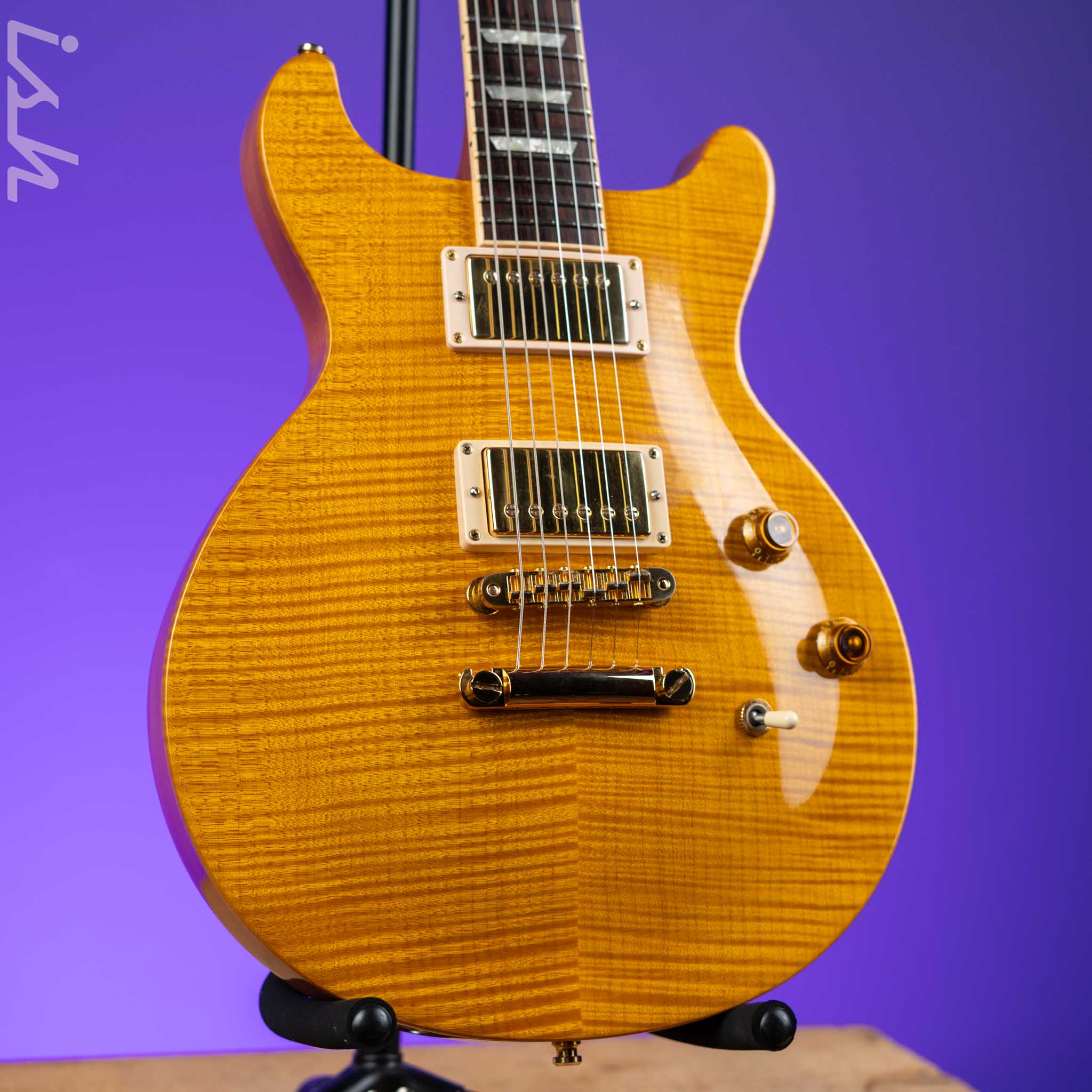 1998 Gibson Les Paul Double Cut Standard Flame Maple Natural
