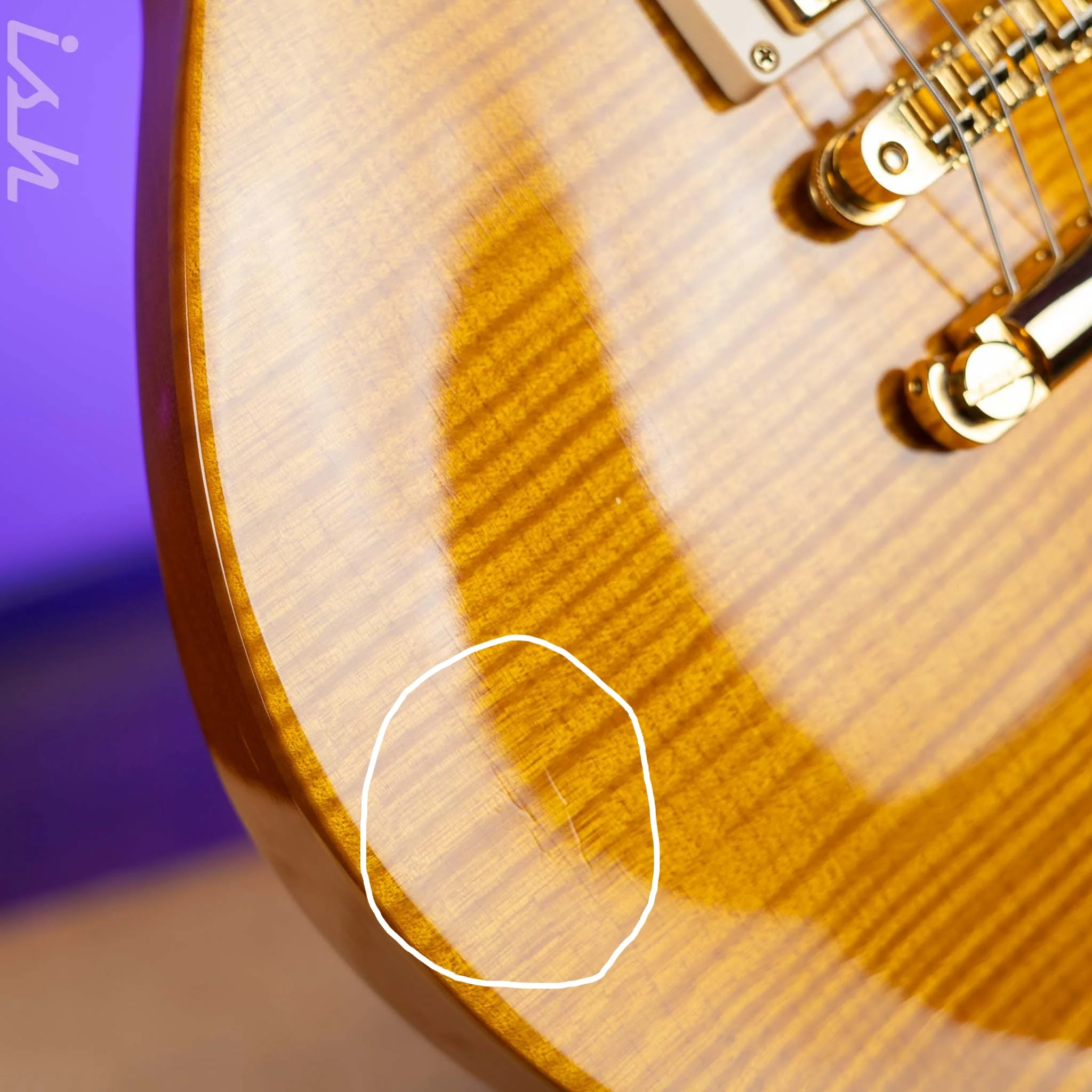 1998 Gibson Les Paul Double Cut Standard Flame Maple Natural - Image 6