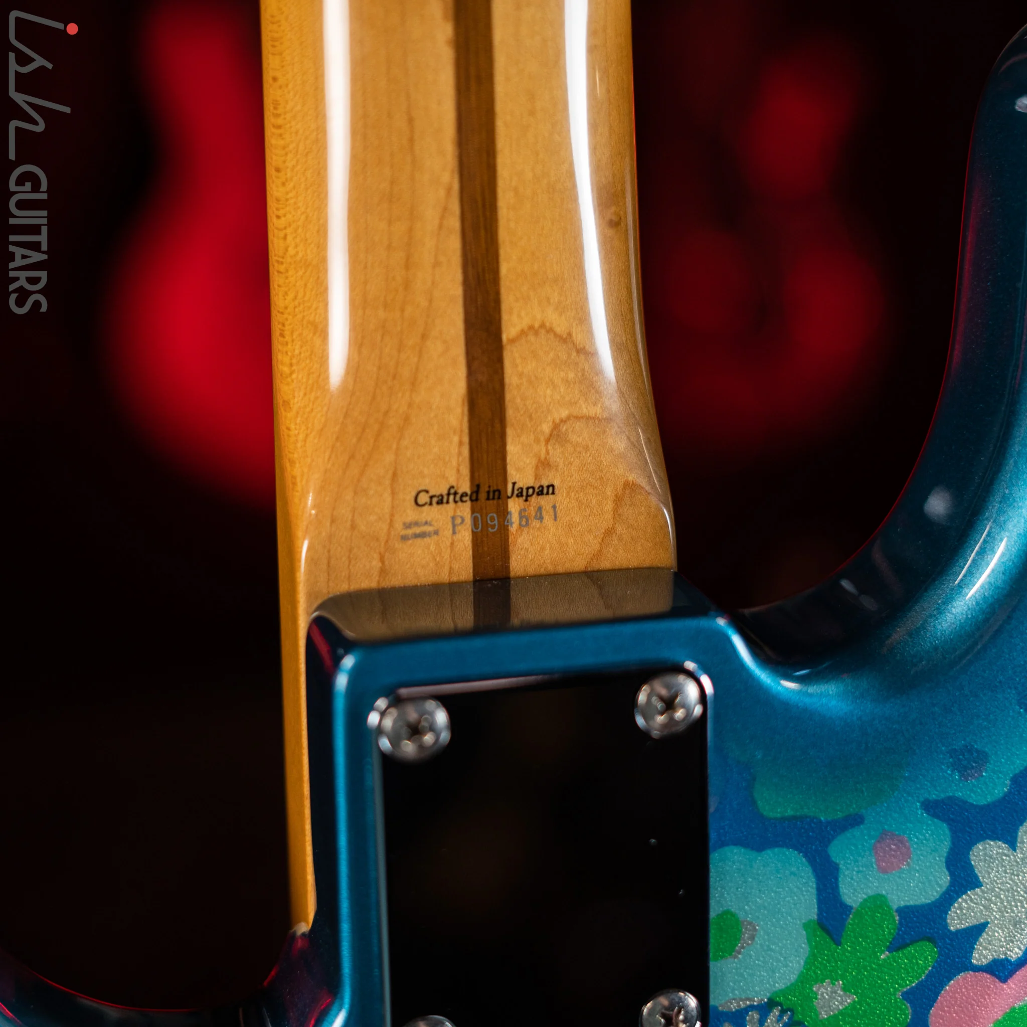 1999-2002 Fender 54’ Reissue Precision Bass MIJ Blue Flower - Image 12