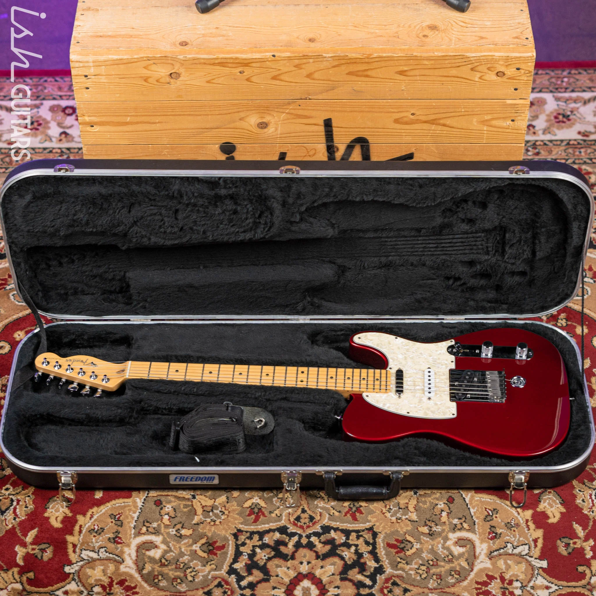 1999 Fender B-Bender Telecaster Candy Apple Red - Image 24
