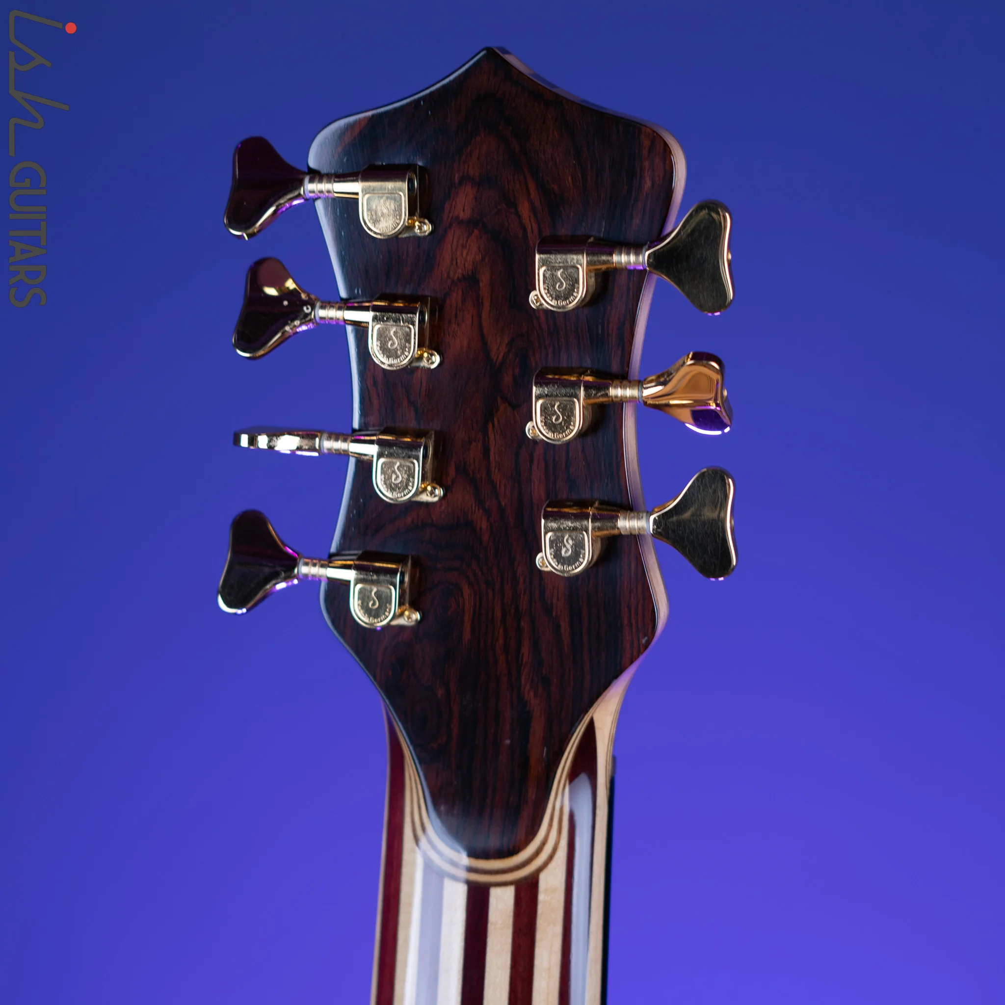 2000 Alembic Spoiler 7-String Bass Lined Fretless Natural - Image 13