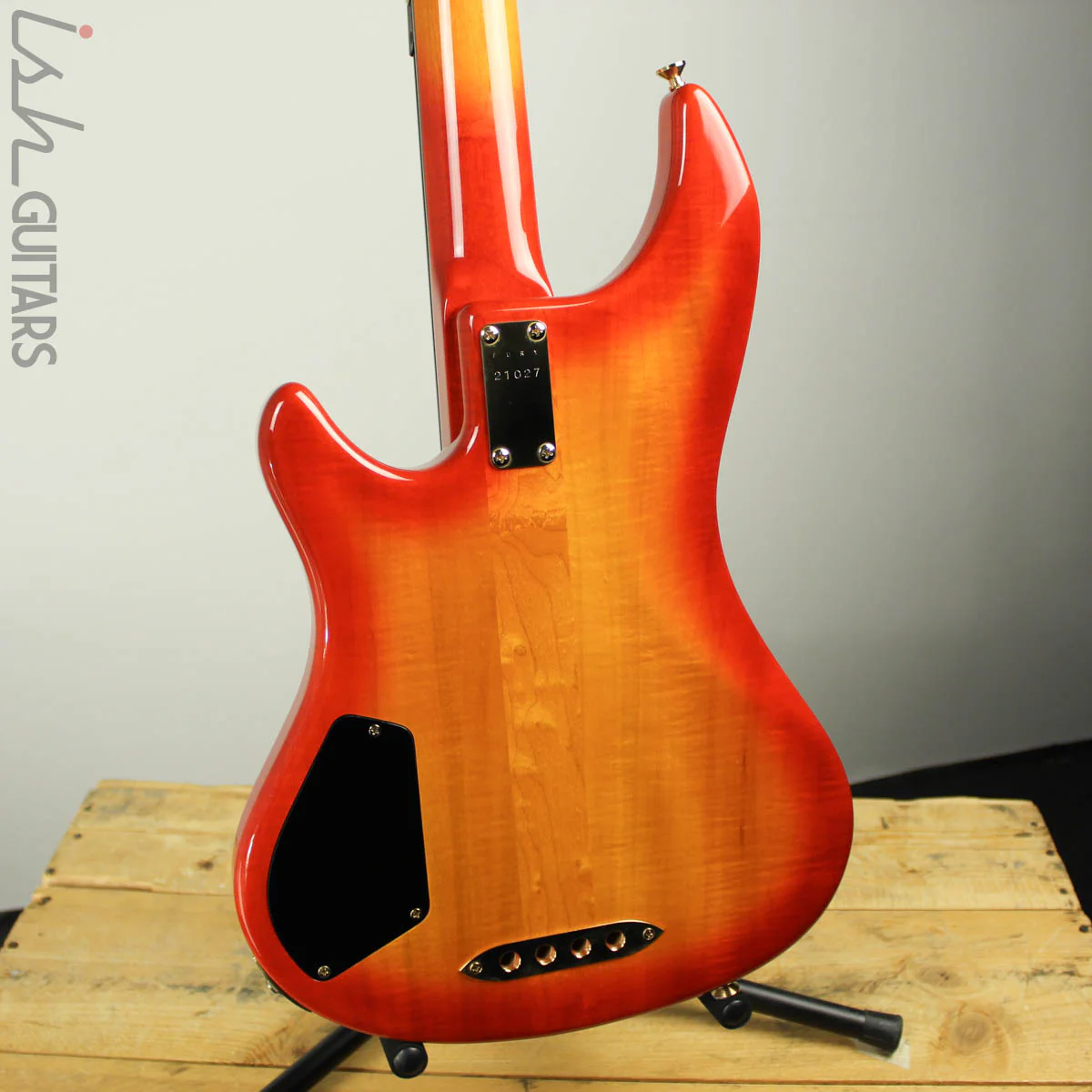 2000’s Fury Tornado Fretless Signed Cherry Sunburst - Image 11