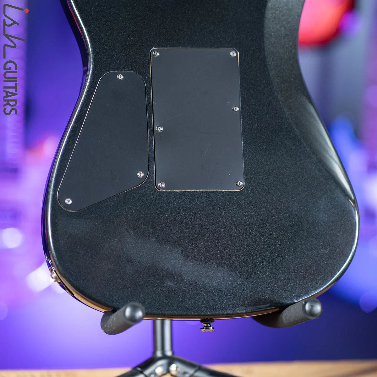 2000 Squier Stagemaster DLX Metallic Black - Image 11