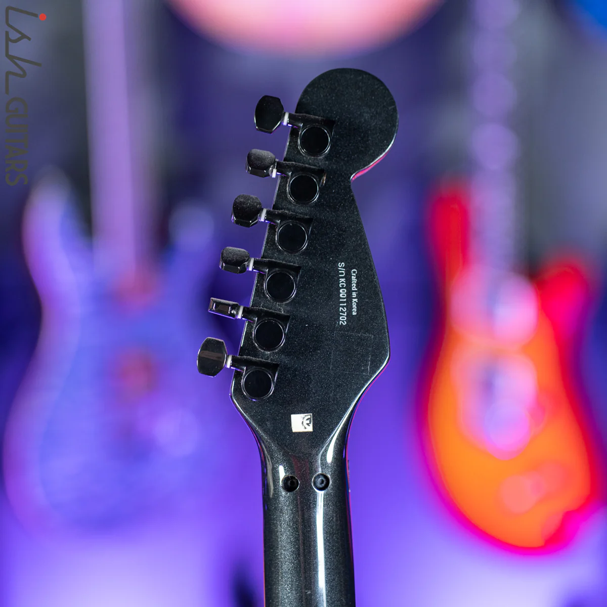 2000 Squier Stagemaster DLX Metallic Black - Image 12