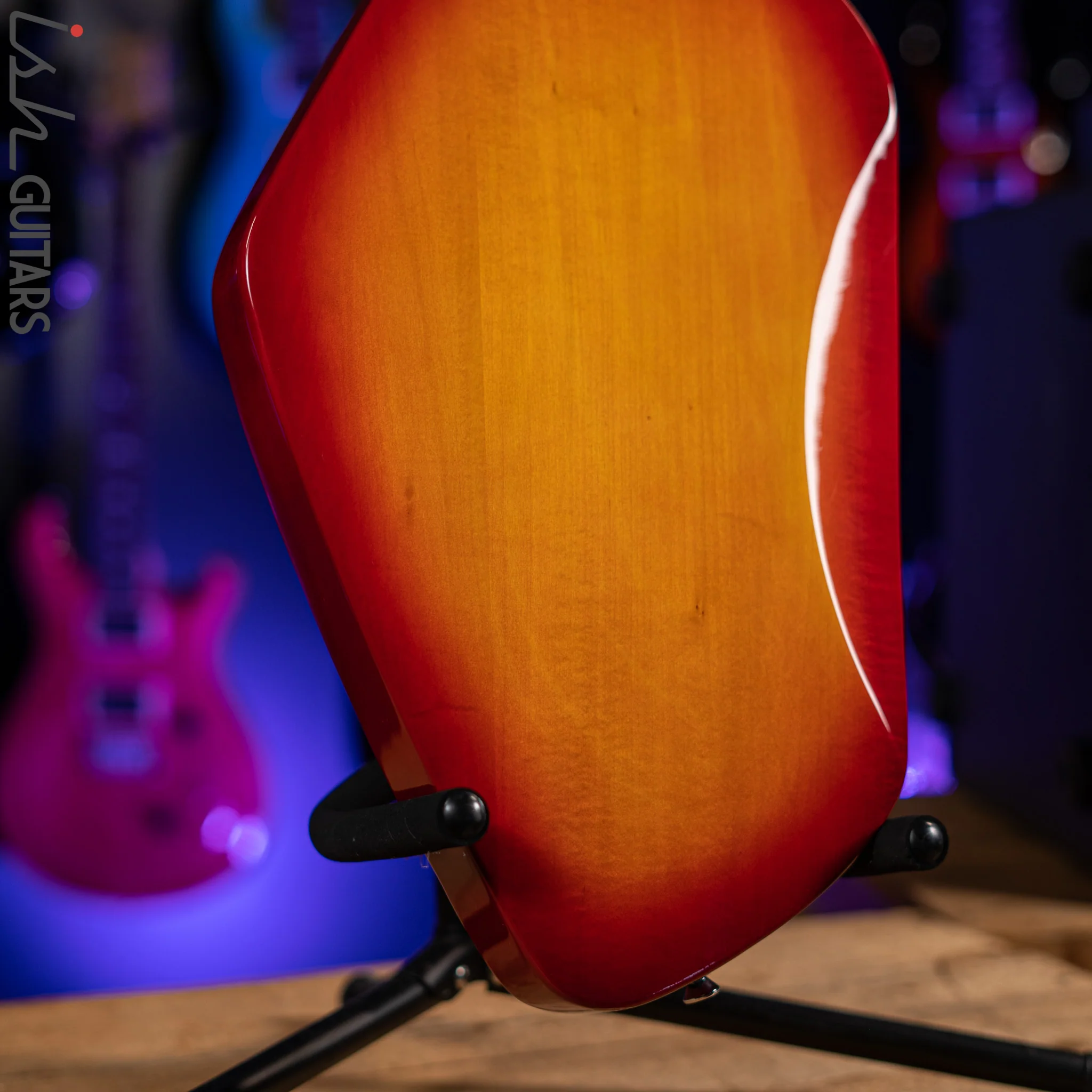 2000s Eastwood VG6 Red Burst - Image 9