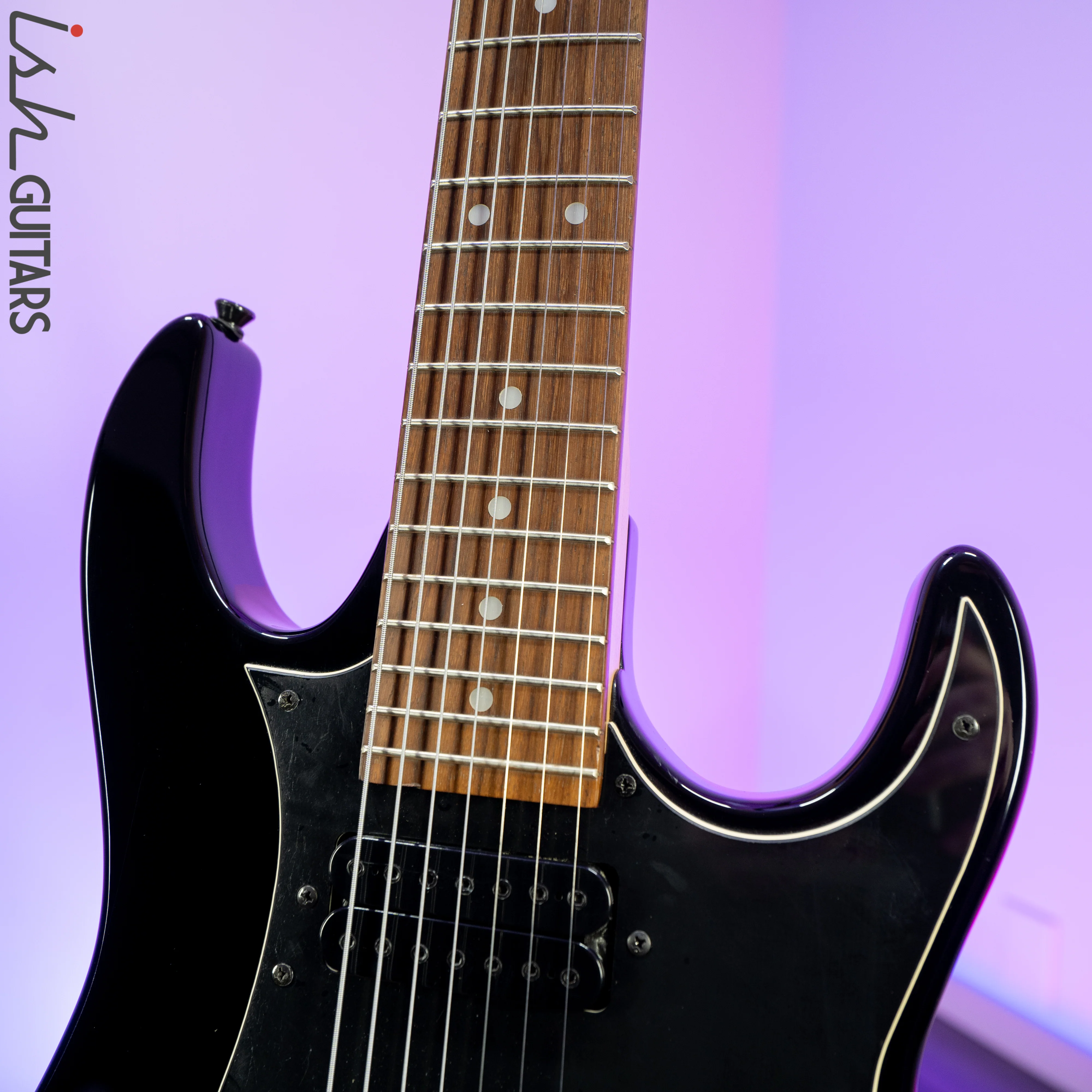 2000s Ibanez GIO 7 String Black - Image 5