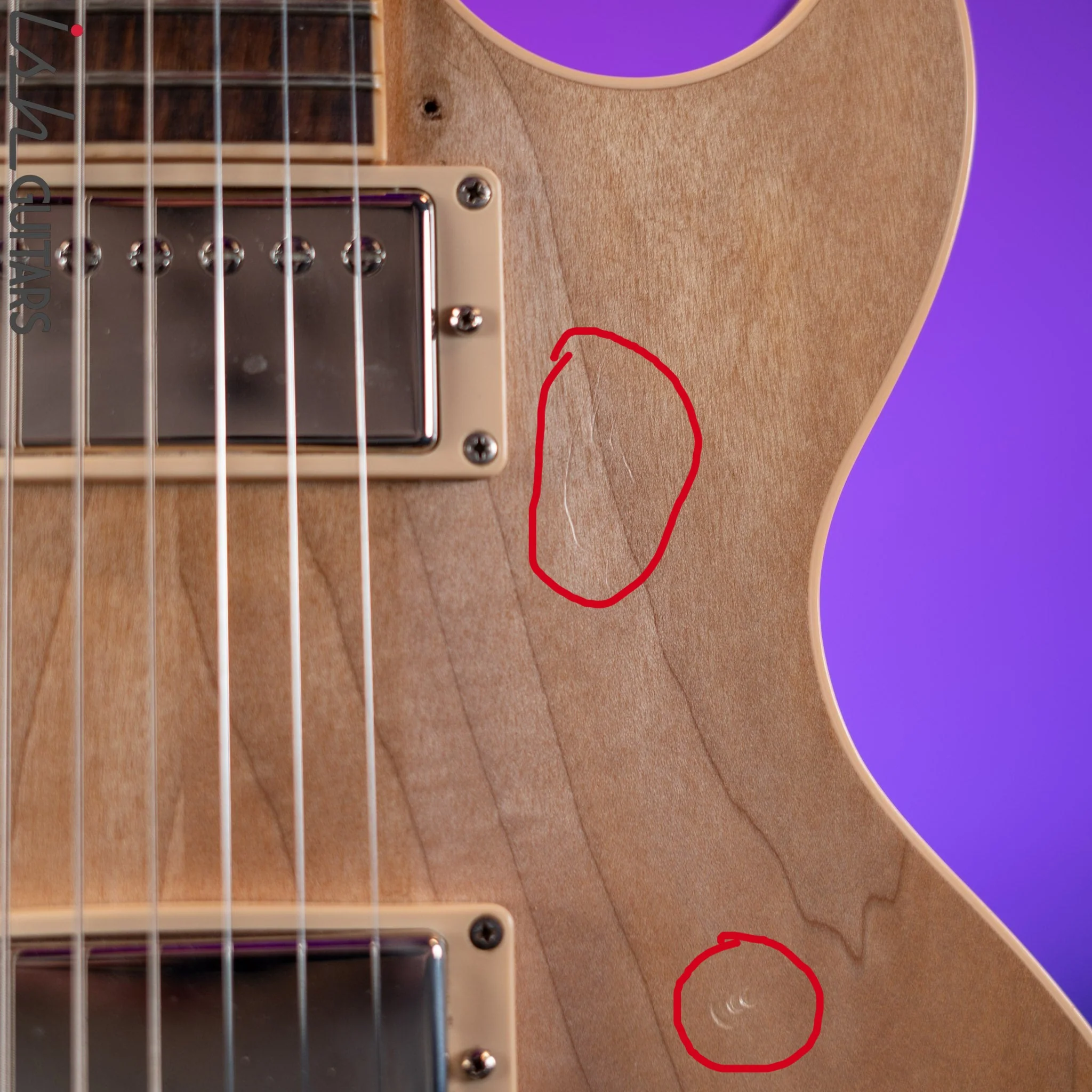 2001 Gibson Les Paul Standard Natural - Image 5