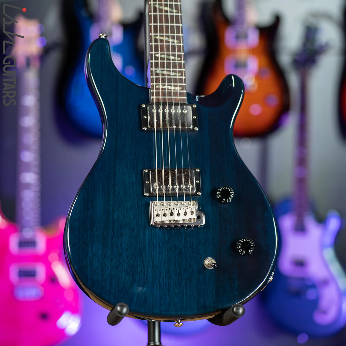 2001 PRS Santana SE Blue