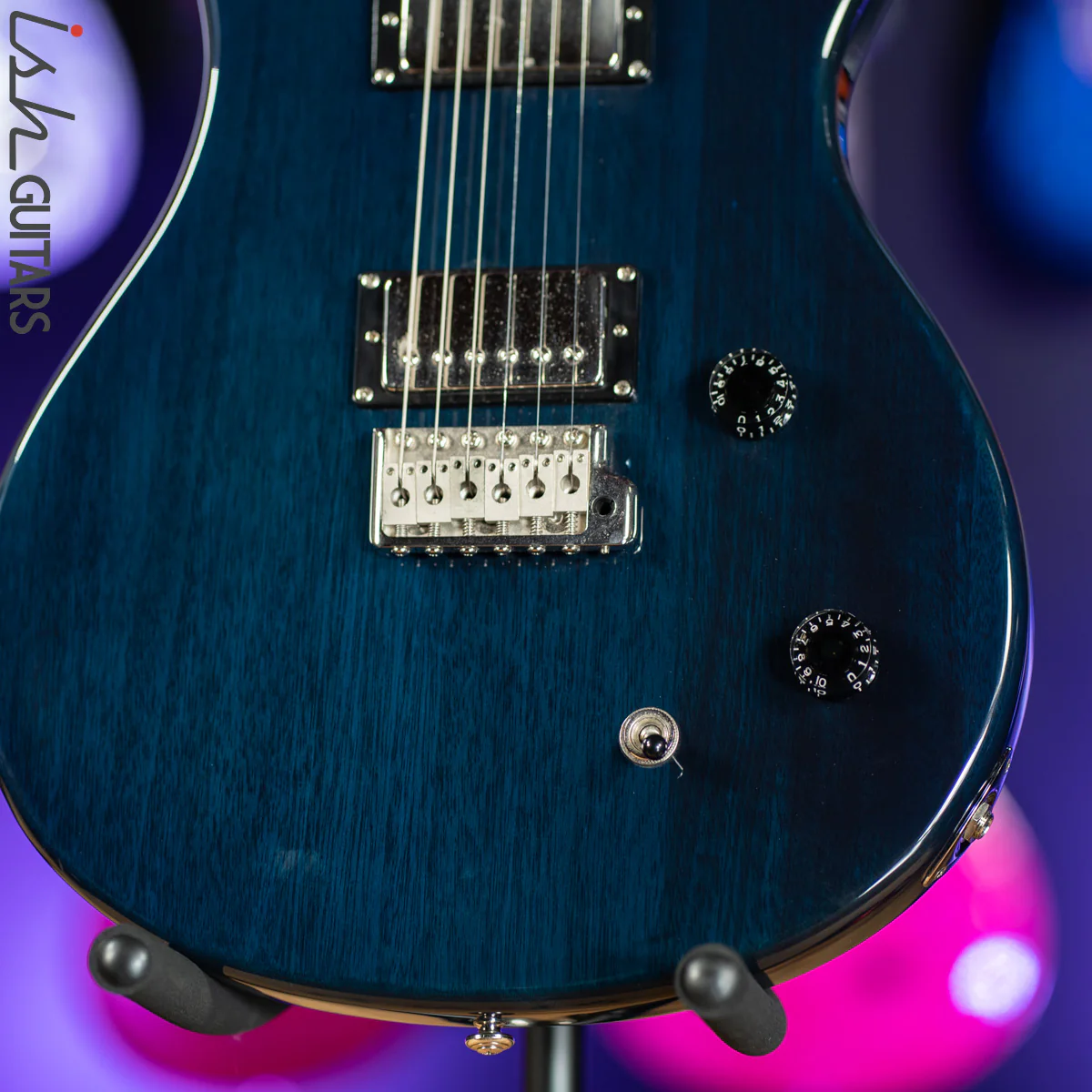 2001 PRS Santana SE Blue - Image 4