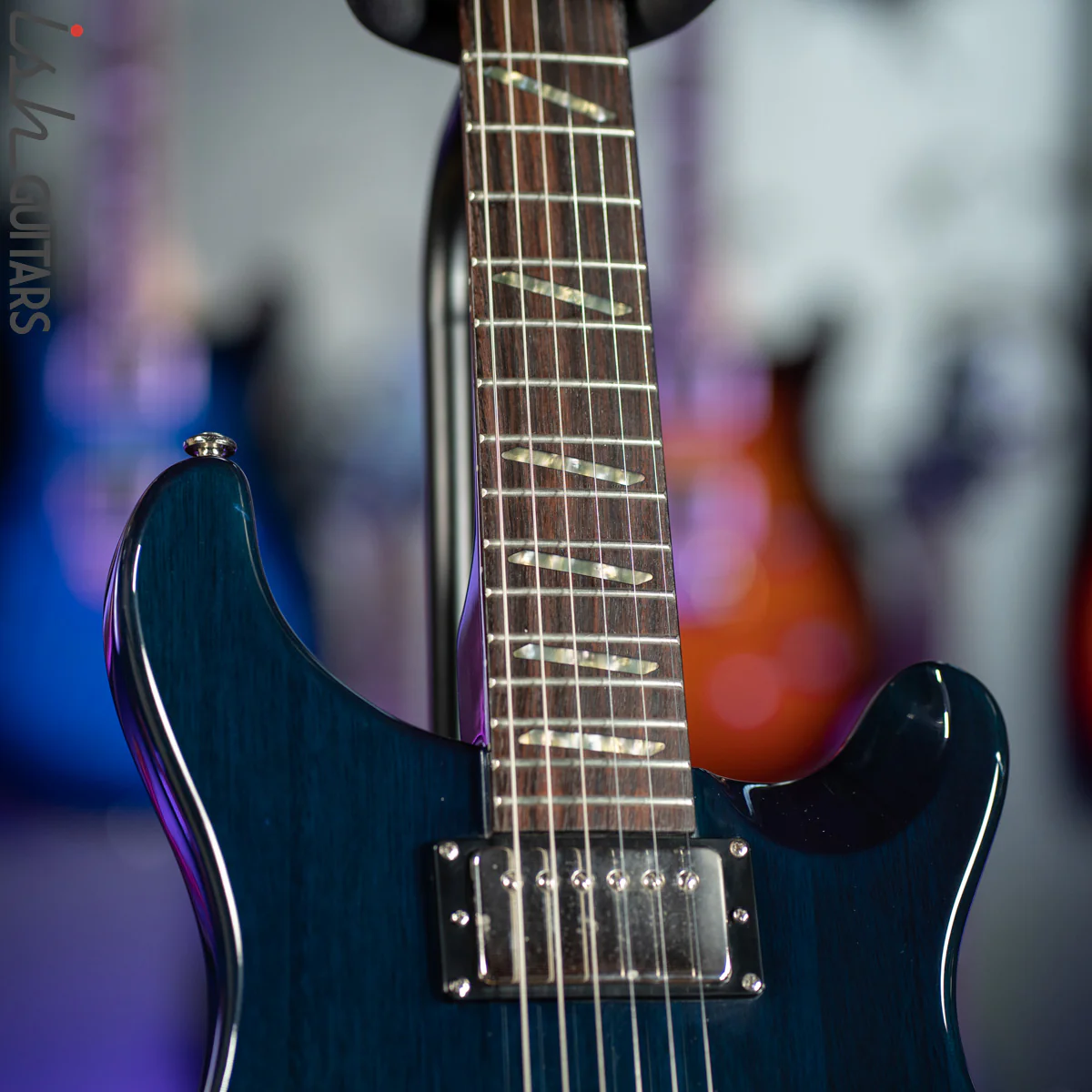 2001 PRS Santana SE Blue - Image 5