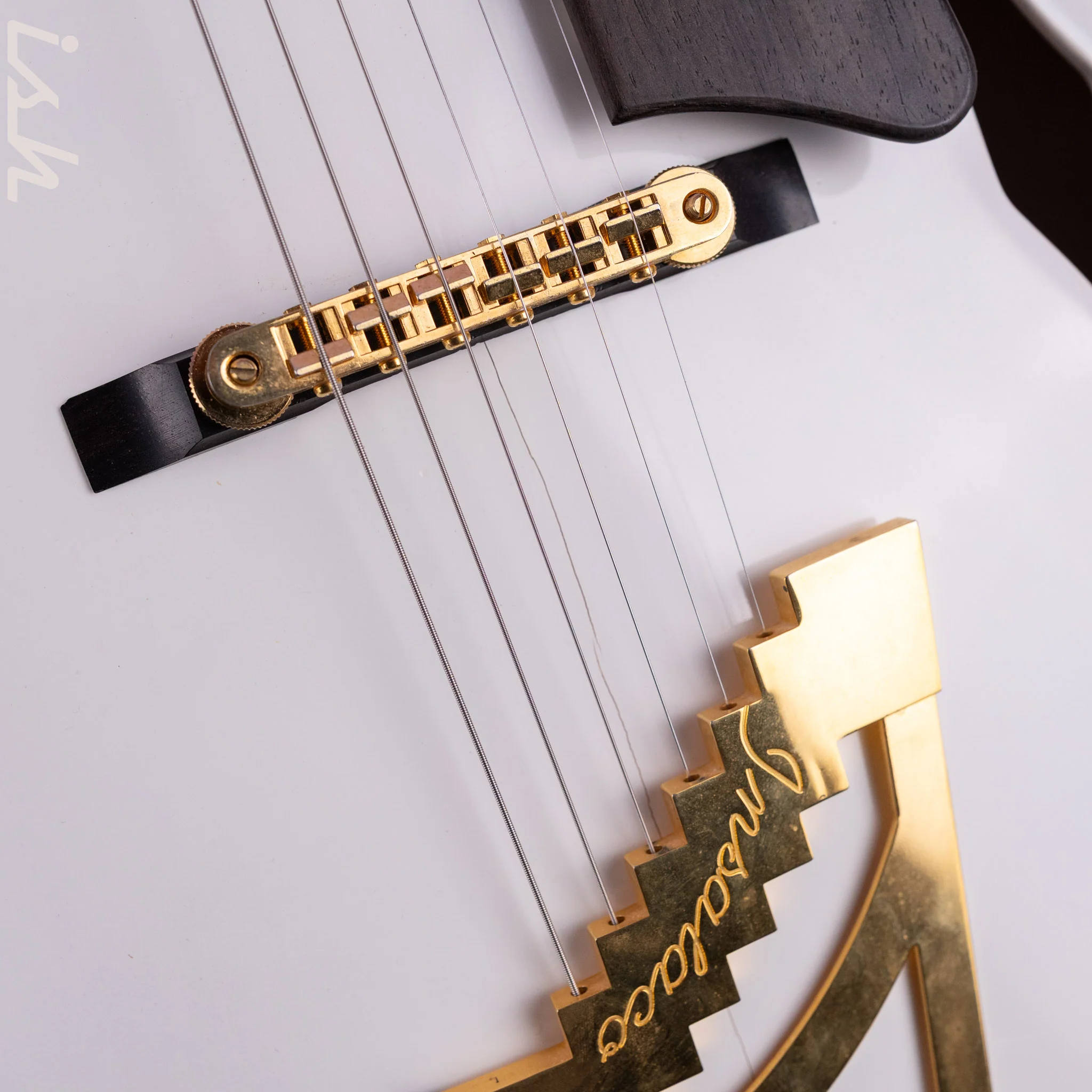 2002 Insalaco Archtop White - Image 11