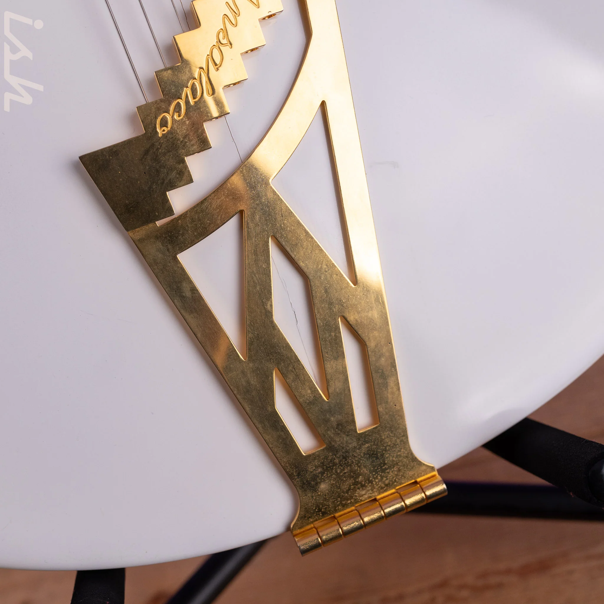 2002 Insalaco Archtop White - Image 12