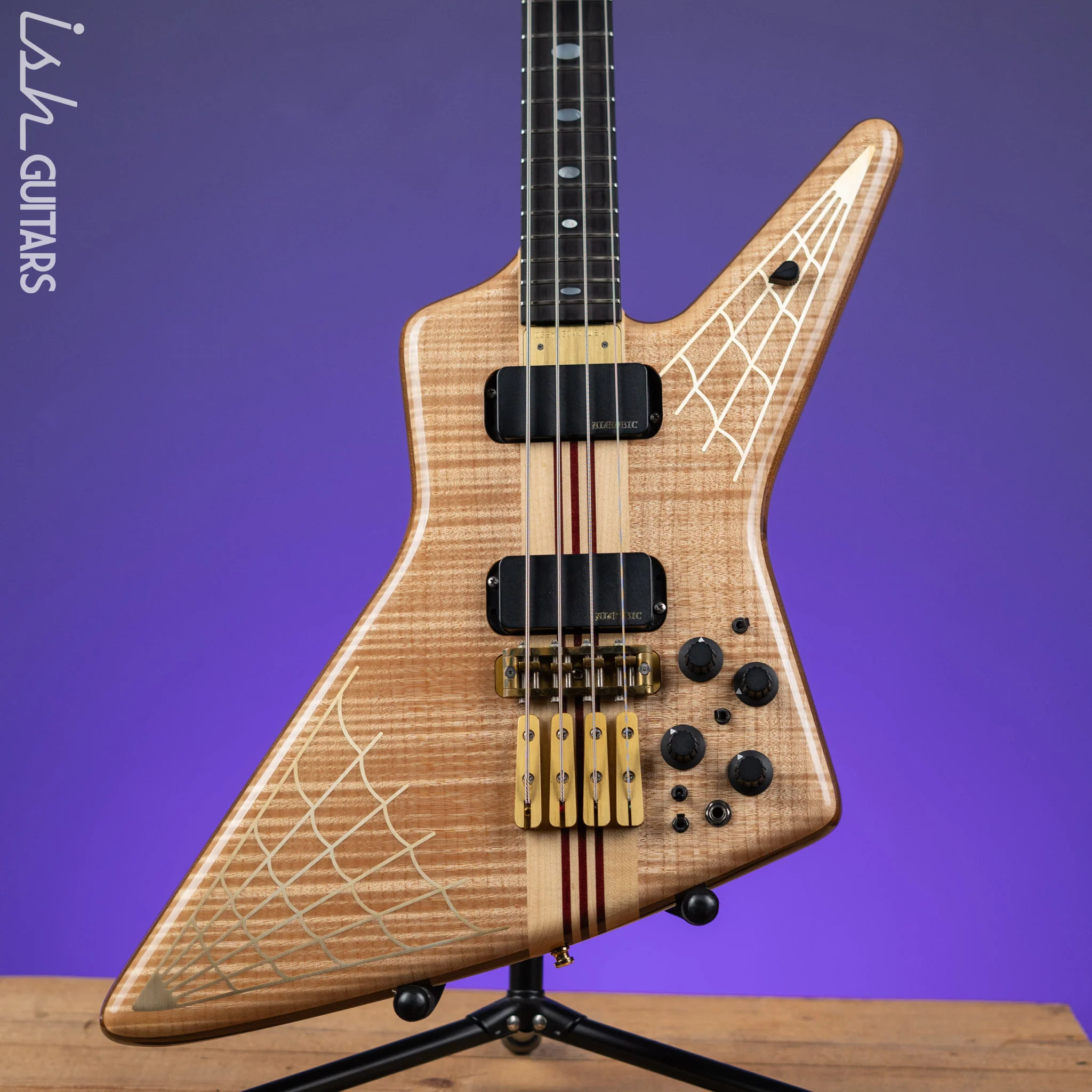 2003 Alembic Spyder John Entwistle 4-String Bass #7/50 Natural