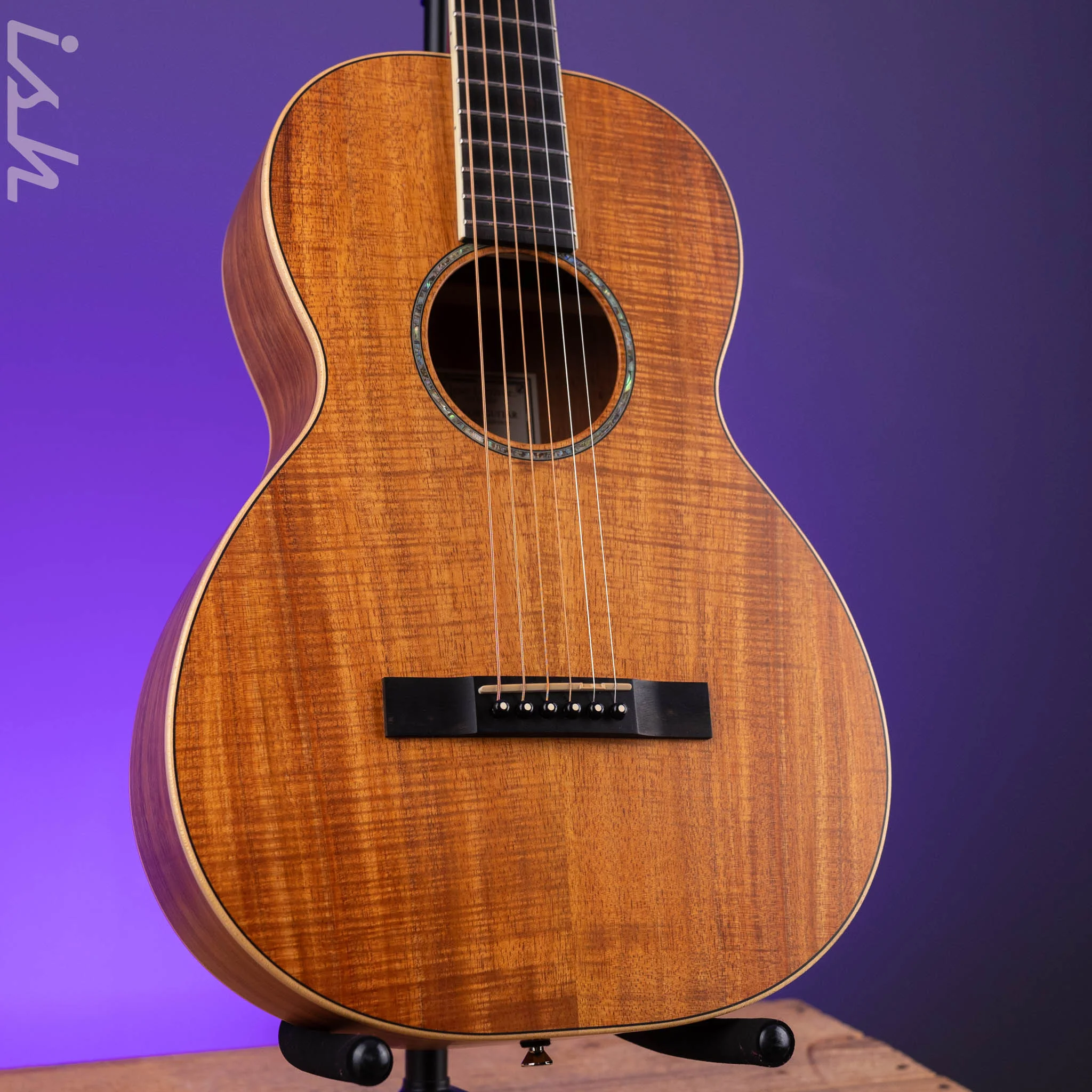 2003 Larrivee P-03K Koa Parlor Acoustic Guitar