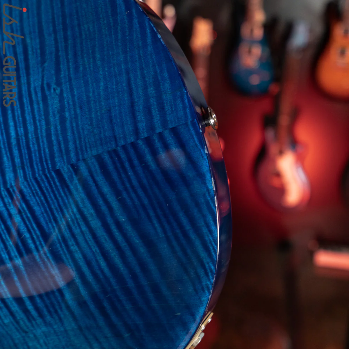 2003 PRS McCarty Hollowbody II Whale Blue 10 Top - Image 17