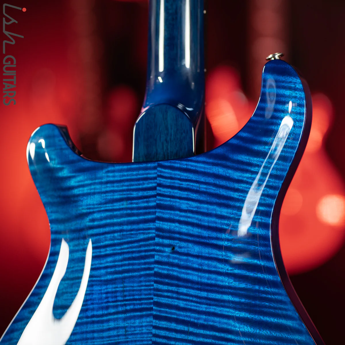 2003 PRS McCarty Hollowbody II Whale Blue 10 Top - Image 9