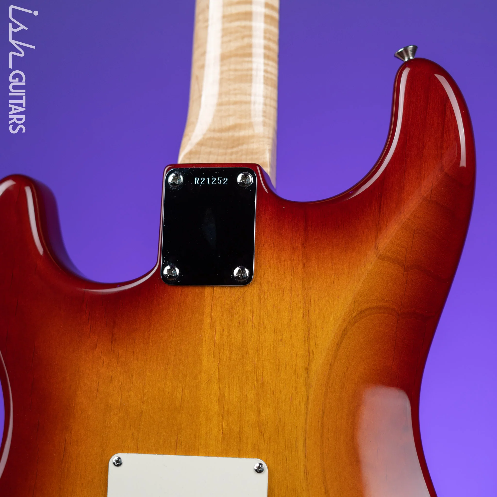 2004 Fender Custom Shop 1962 Stratocaster NOS AAA Quilt Aged Cherry Sunburst - Image 10
