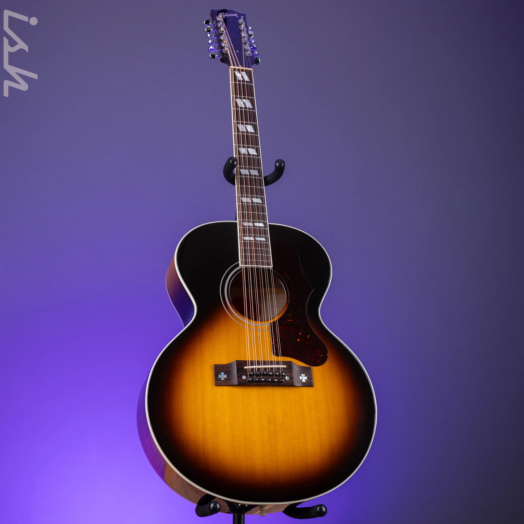 2004 Gibson J-185 12-String Sunburst - Image 2