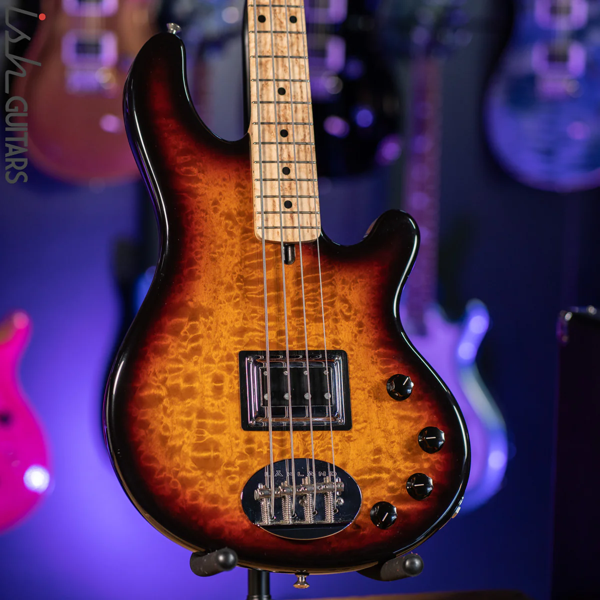 2004 Lakland 44-76 Sunburst Darkstar Pickup Darkglass Preamp