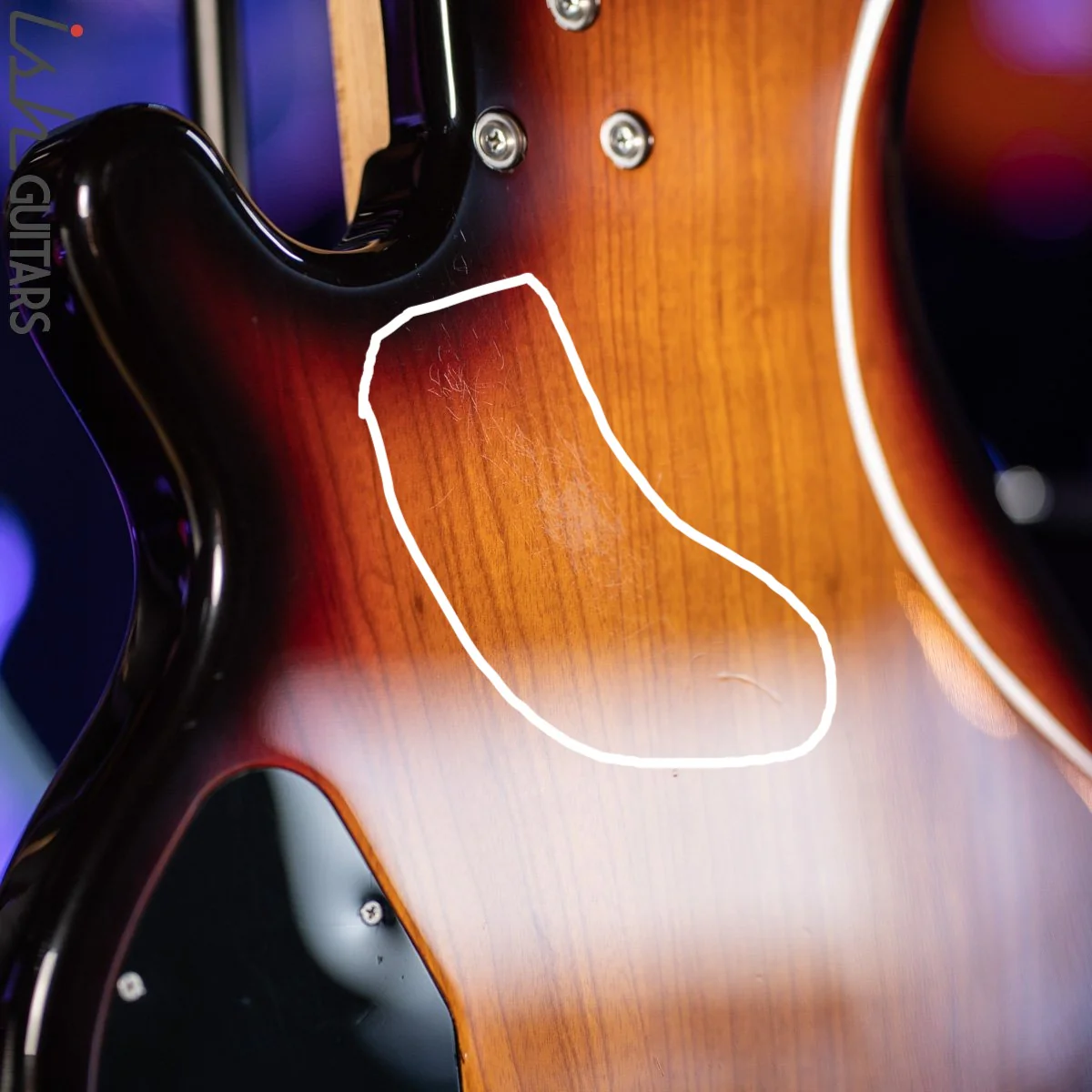 2004 Lakland 44-76 Sunburst Darkstar Pickup Darkglass Preamp - Image 12