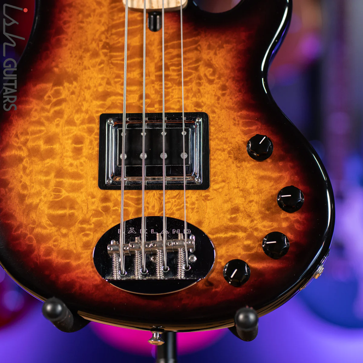 2004 Lakland 44-76 Sunburst Darkstar Pickup Darkglass Preamp - Image 4