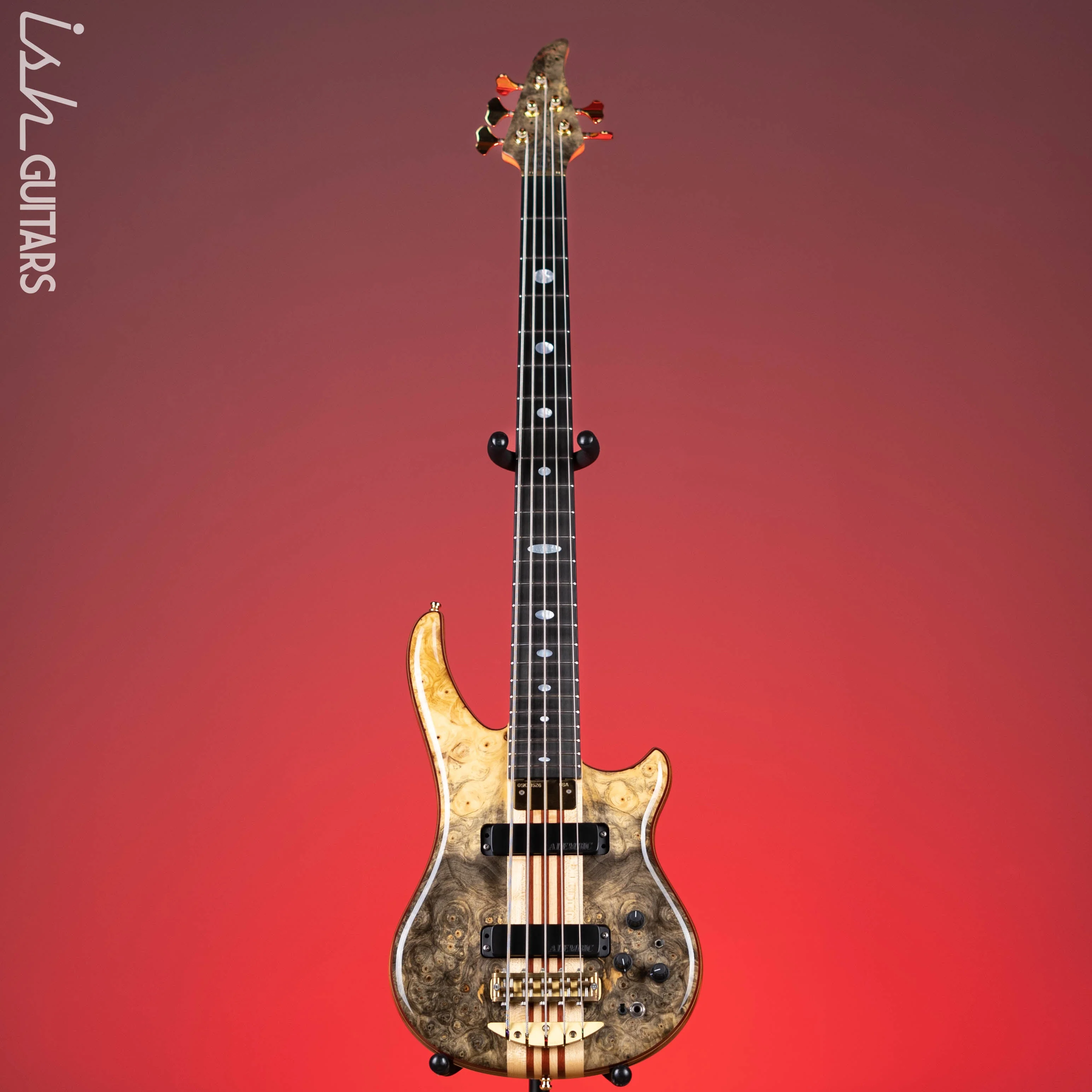2005 Alembic Essence 5 String Natural - Image 2