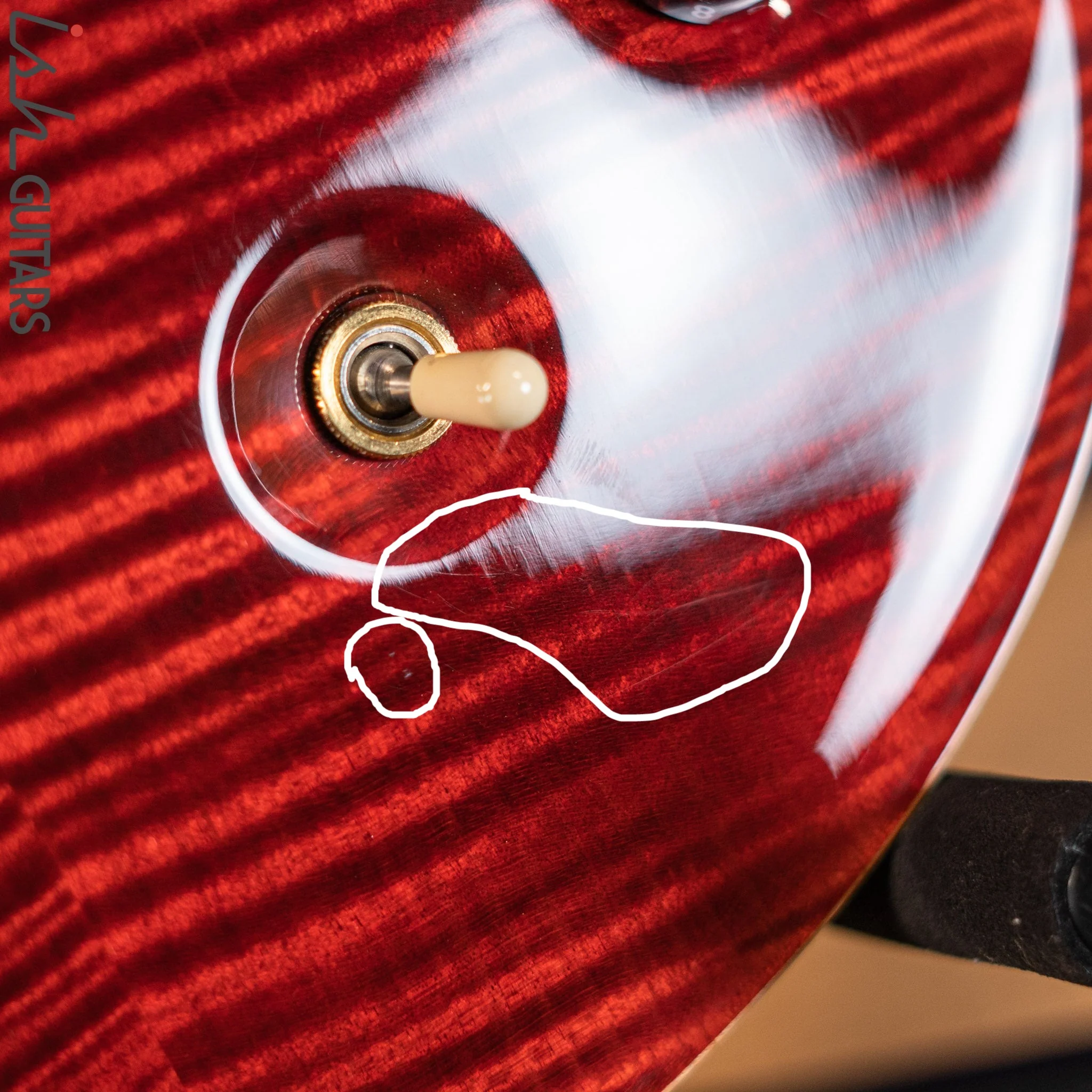2005 PRS 20th Anniversary McCarty 10-Top Scarlet - Image 8