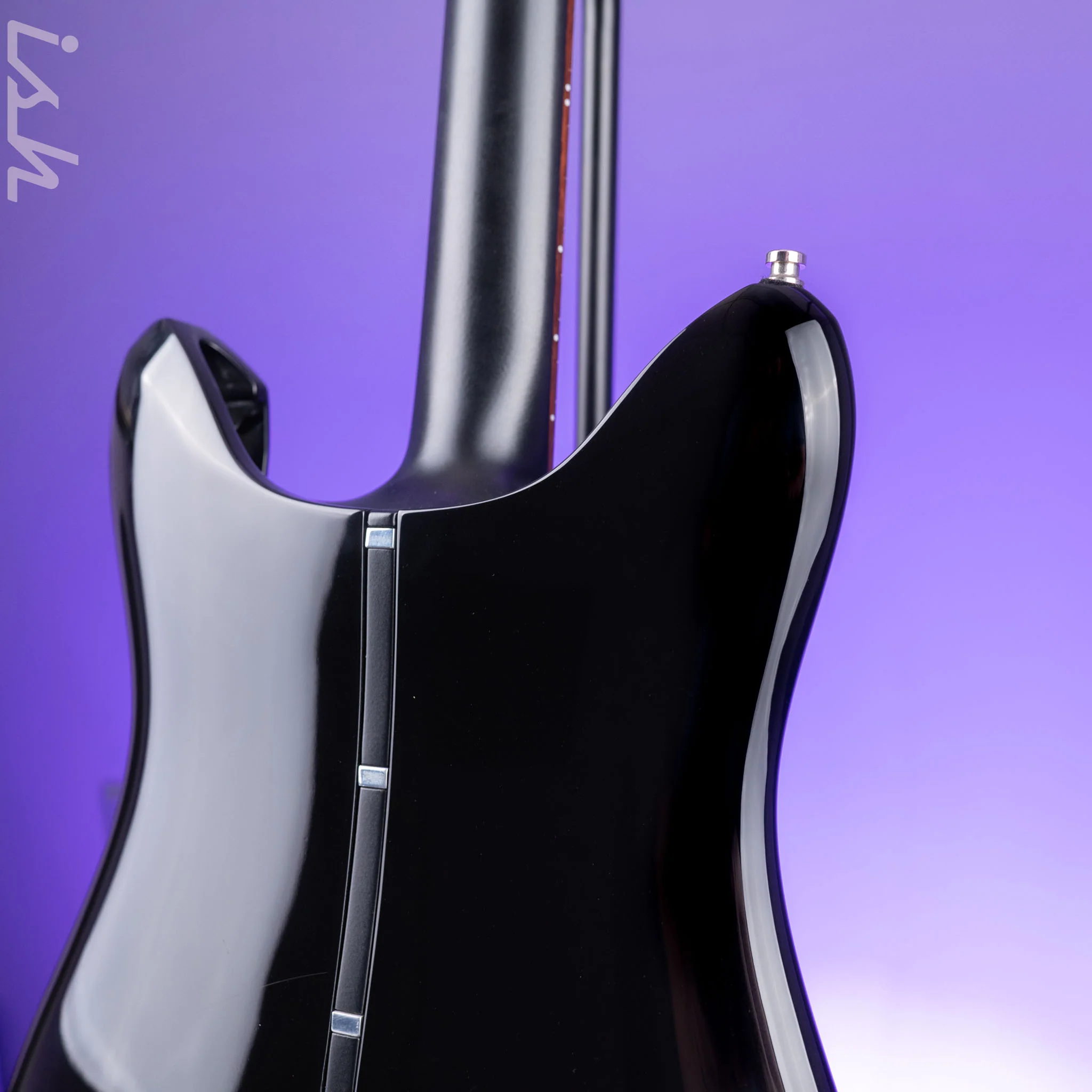 2005 RKS DarkStar II Hollowbody Electric Guitar Black - Image 9