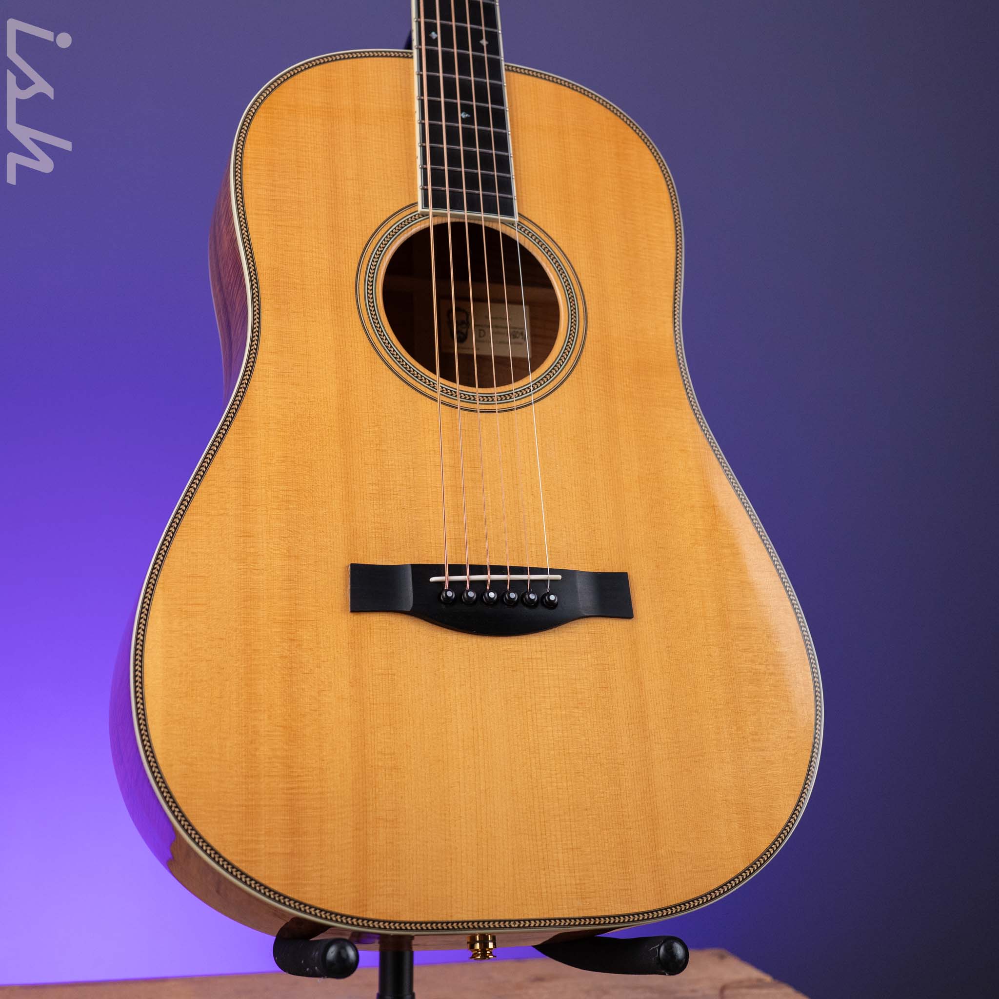 2005 Santa Cruz Bob Brozman Baritone D Euro Spruce/Koa