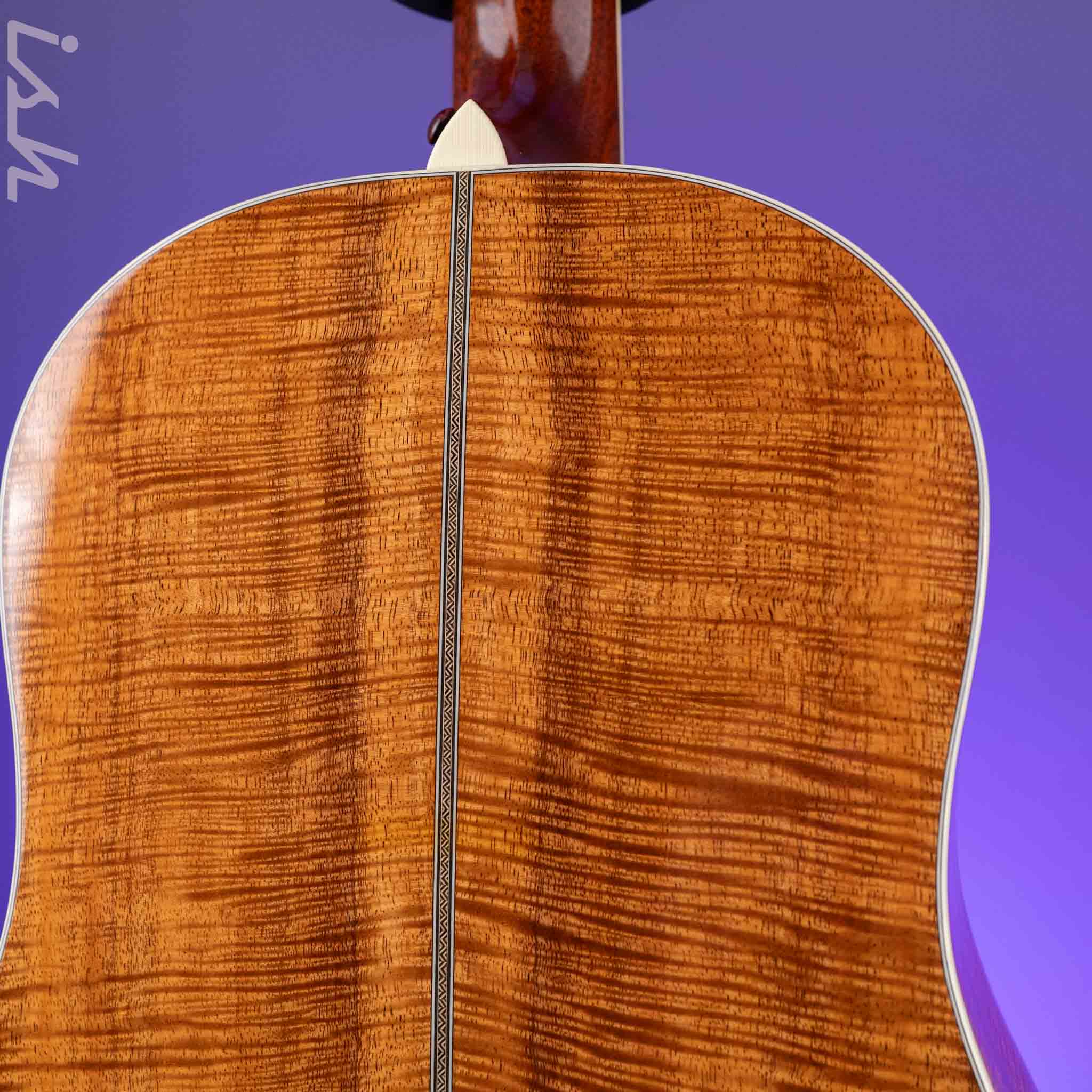2005 Santa Cruz Bob Brozman Baritone D Euro Spruce/Koa - Image 11