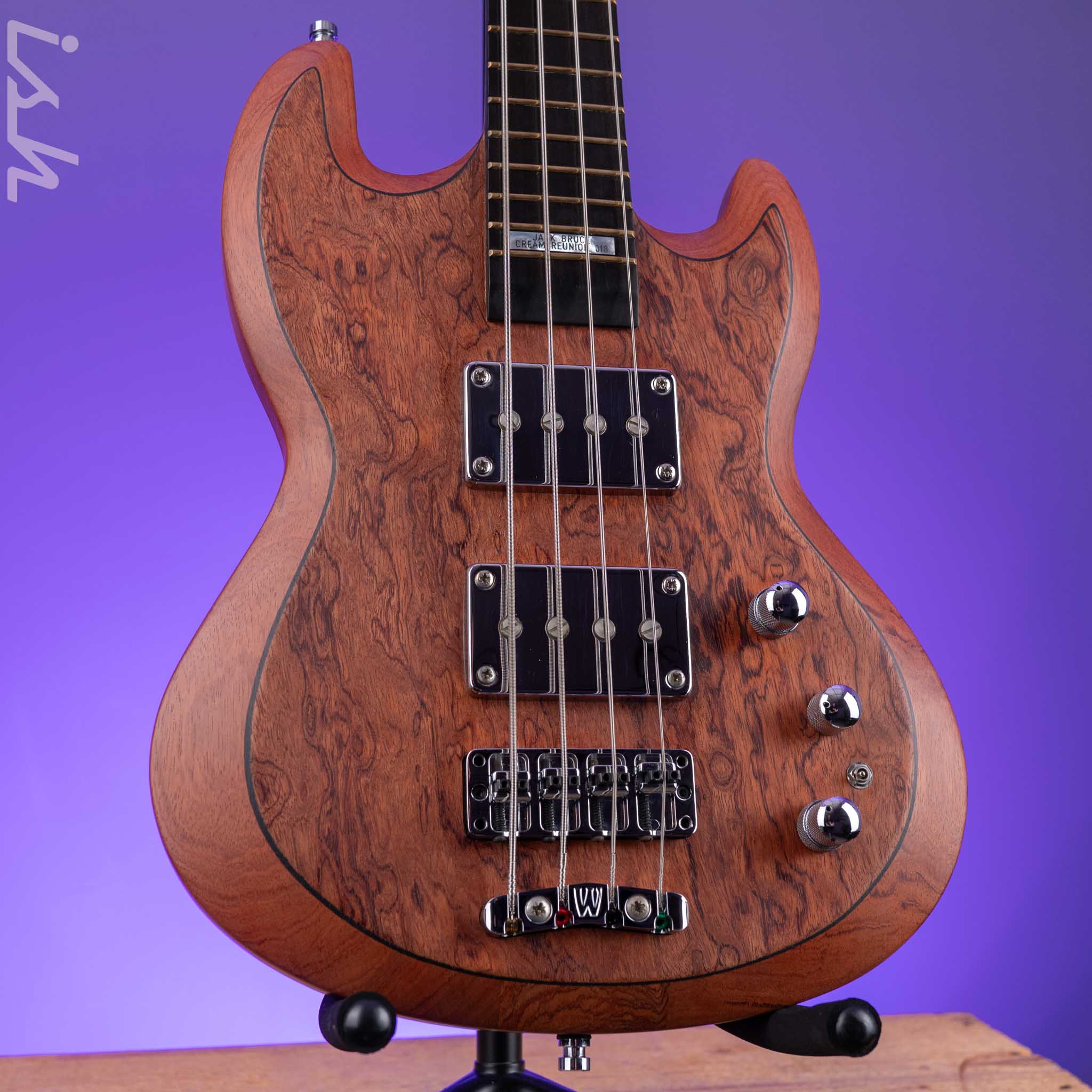 2005 Warwick Jack Bruce Cream Reunion Bass