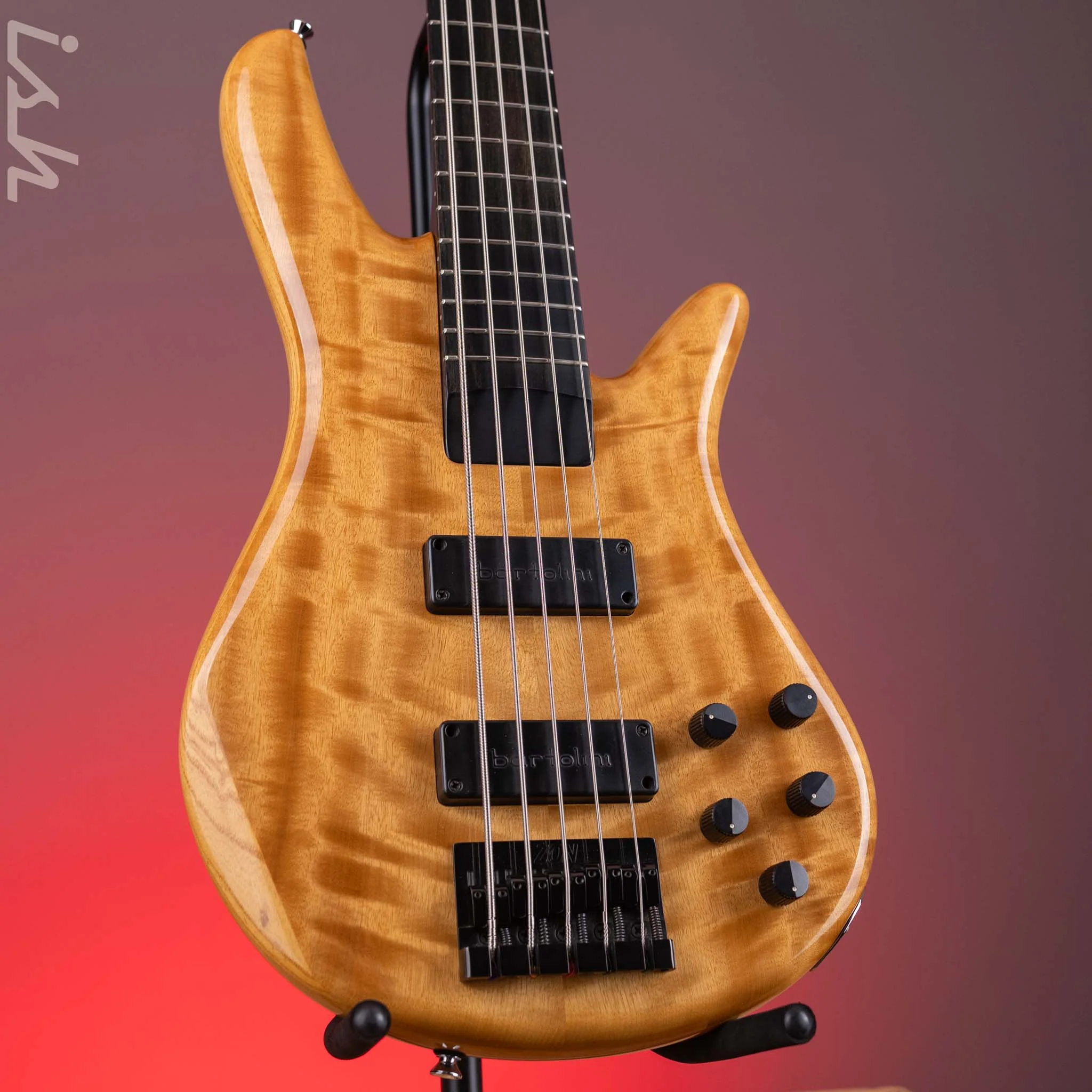 2005 Zon Sonus Custom 5-string Bass Myrtlewood