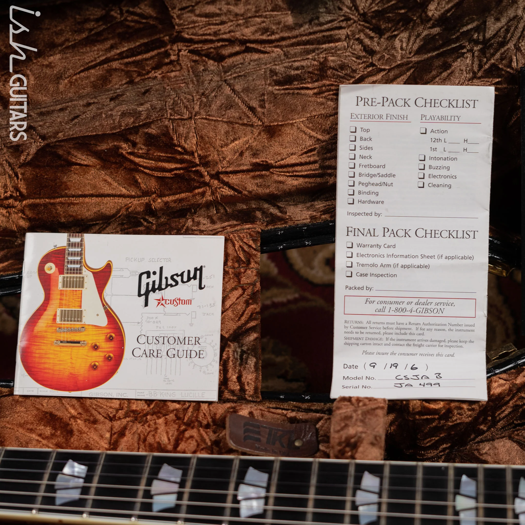 2006 Gibson Custom Shop Johnny A. Signature Sunset Glow - Image 23