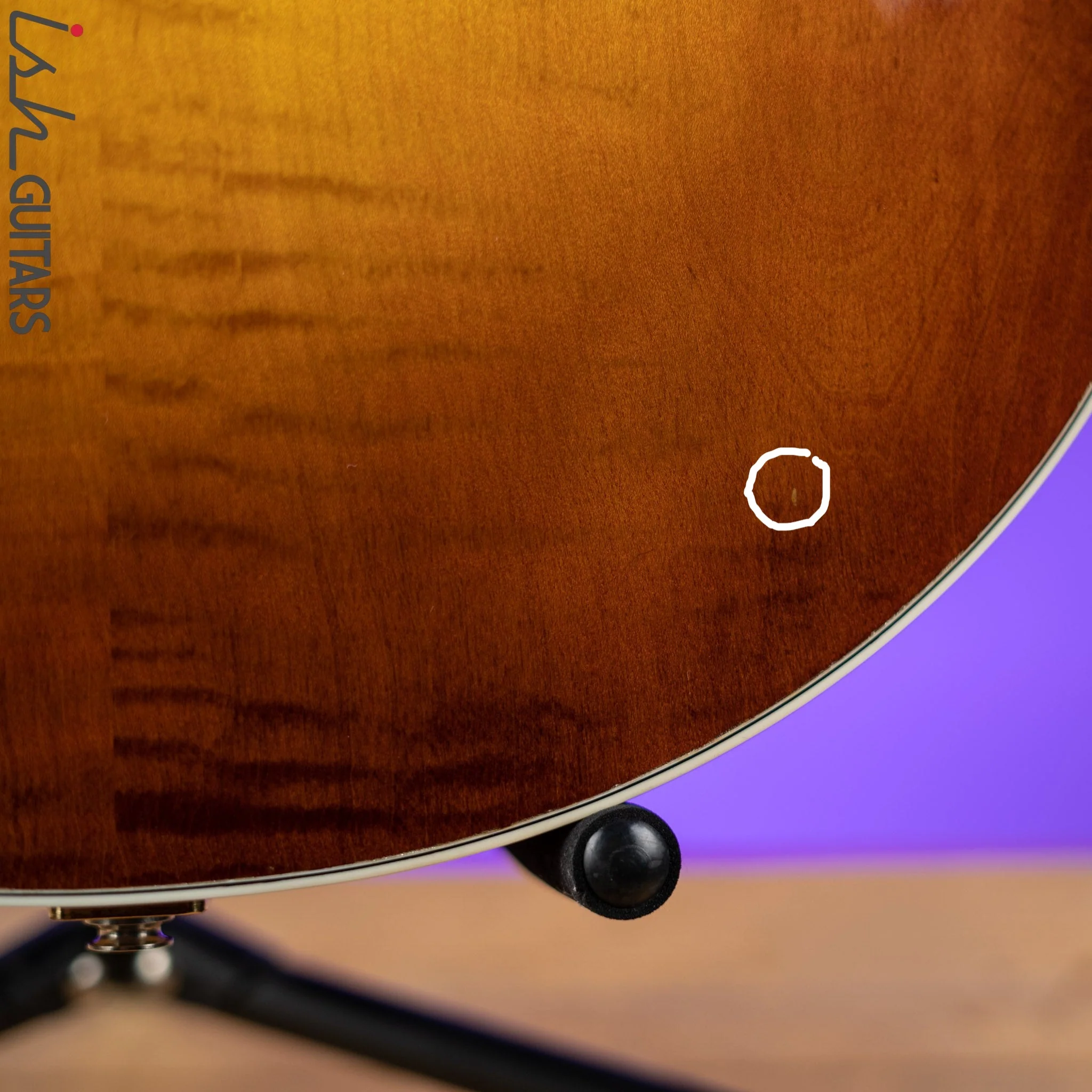 2006 Heritage Sweet 16 Hollowbody Archtop Almond Sunburst - Image 16