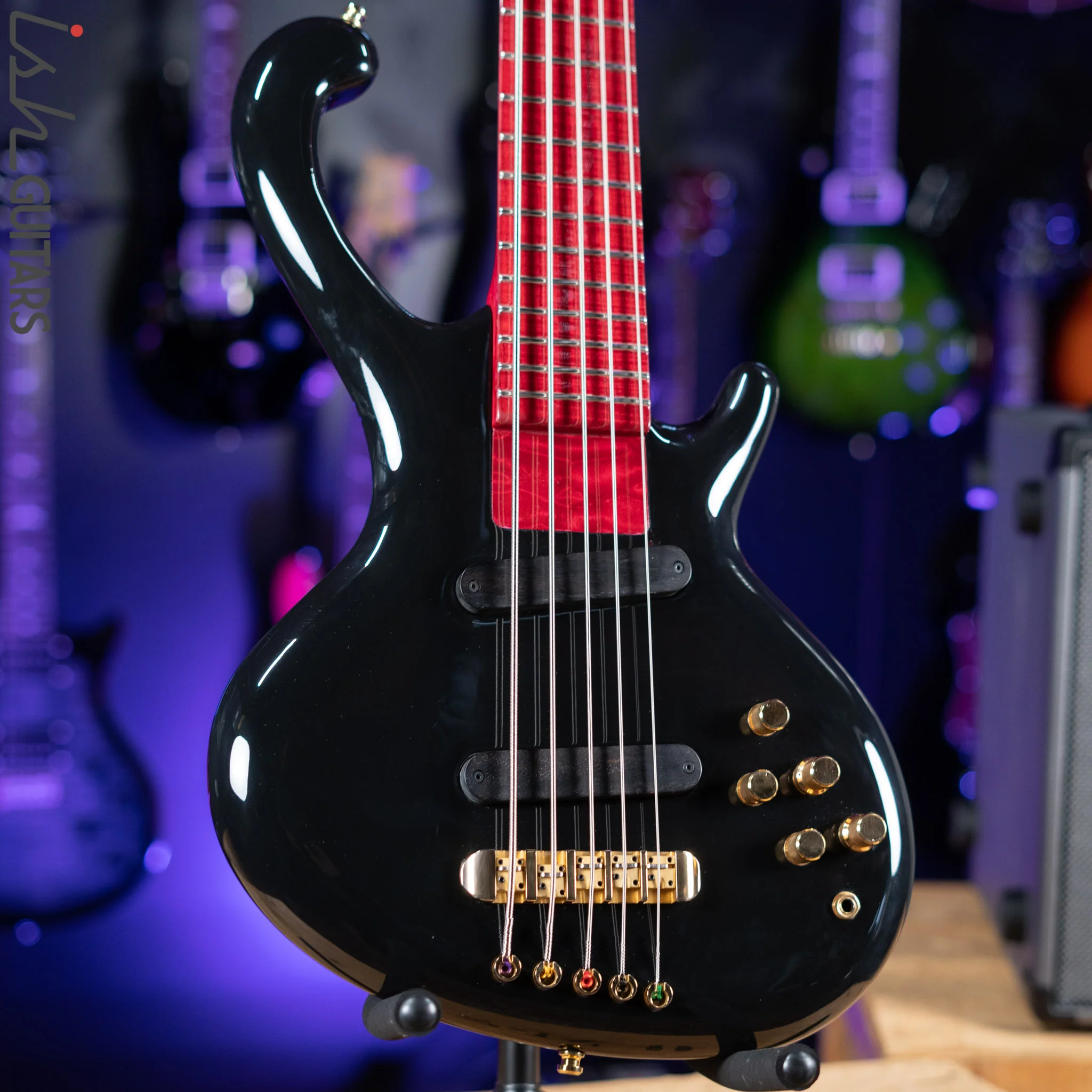 2006 Ritter Roya 5 String Bass Piano Black