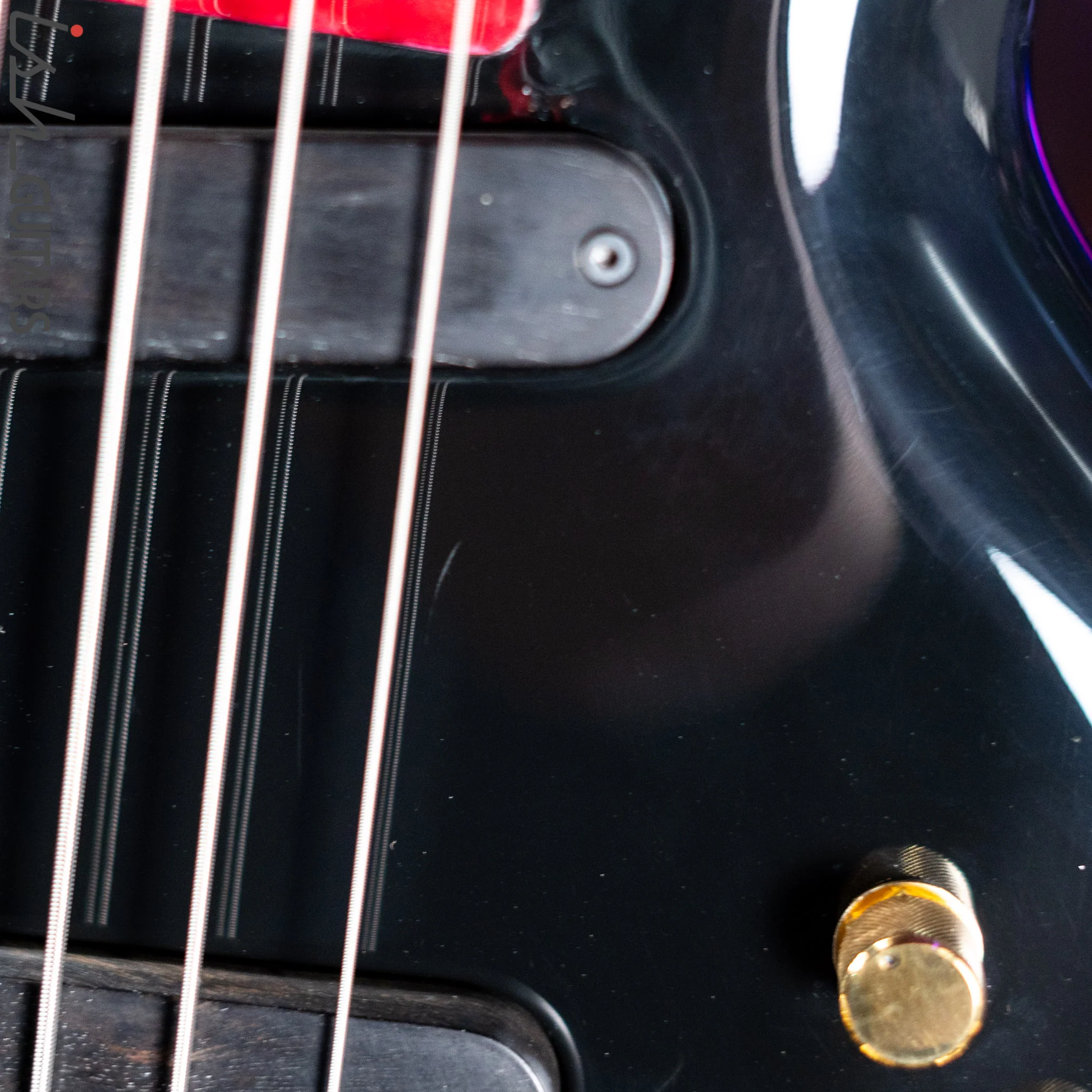 2006 Ritter Roya 5 String Bass Piano Black - Image 6