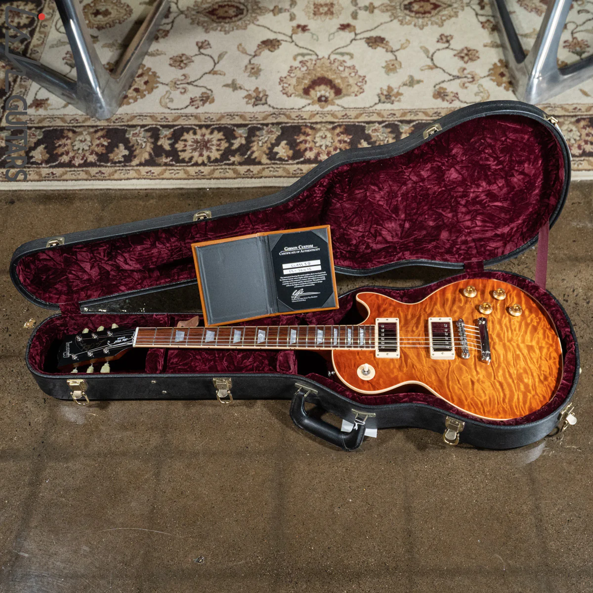 2007 Gibson Les Paul Custom Shop Class 5 Quilted Maple - Image 16