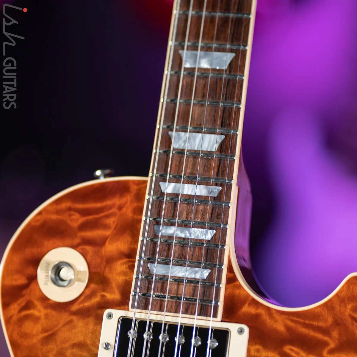 2007 Gibson Les Paul Custom Shop Class 5 Quilted Maple - Image 6