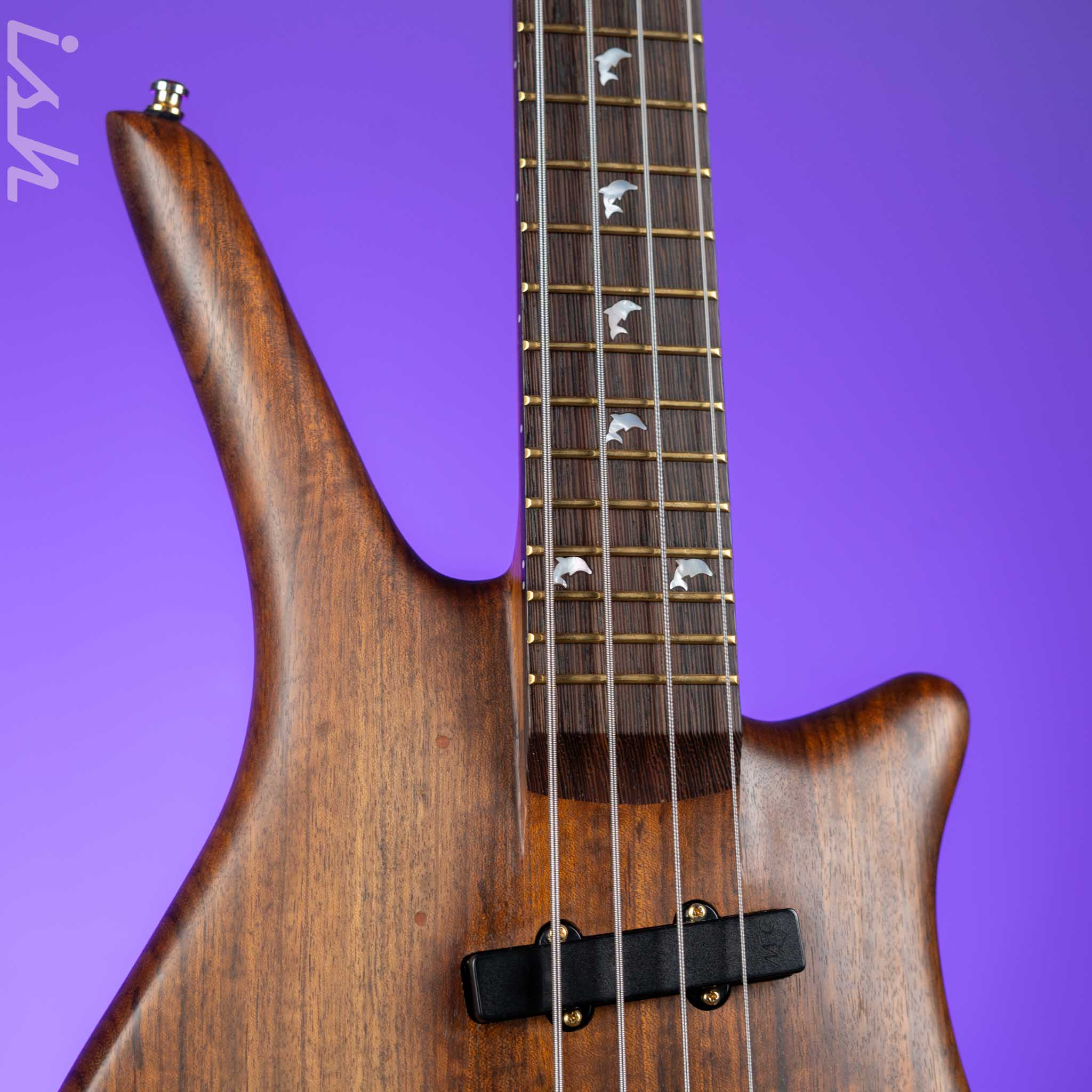 2007 Warwick Dolphin Pro Natural Ovangkol - Image 3