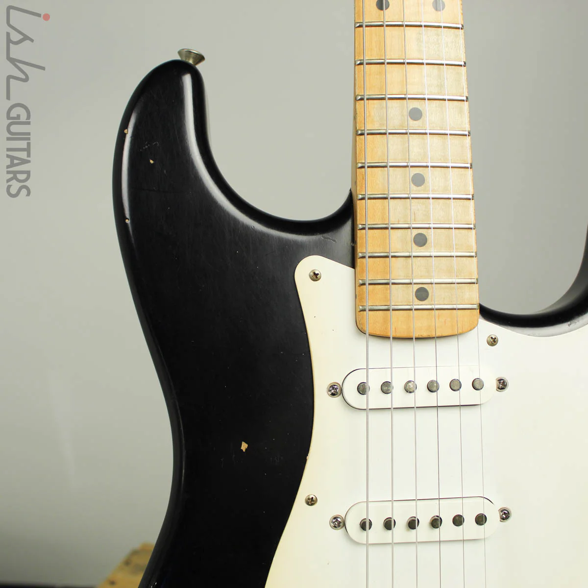 2008 Fender Road Worn 50s Stratocaster Black - Image 3
