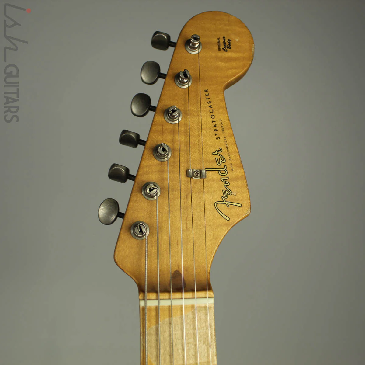 2008 Fender Road Worn 50s Stratocaster Black - Image 6